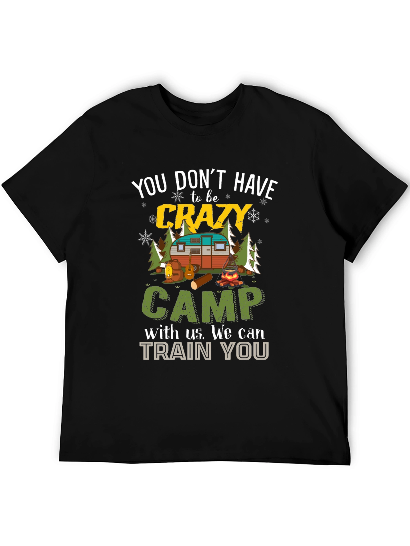 Crazy Camper Graphic T-Shirt
