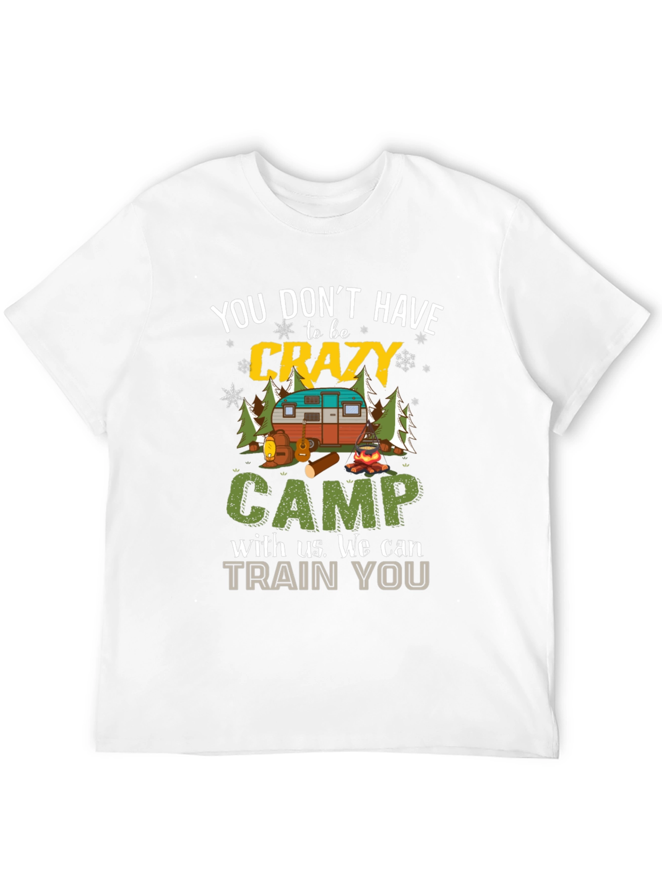 Crazy Camper Graphic T-Shirt