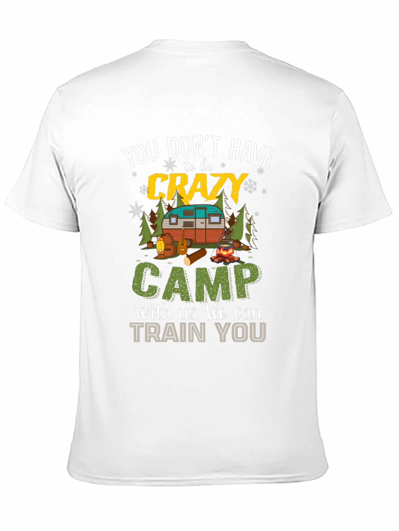 Crazy Camper Graphic T-Shirt