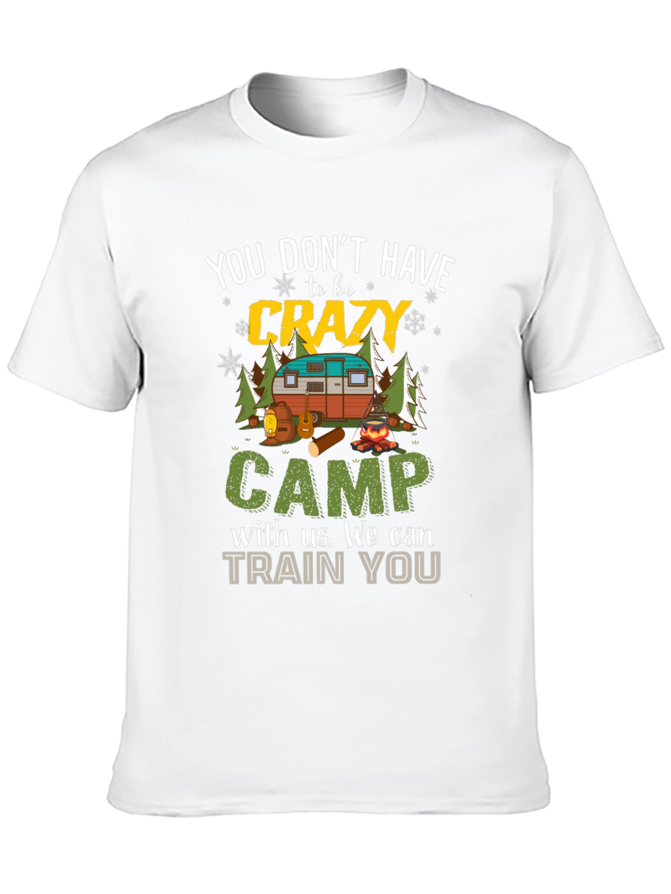 Crazy Camper Graphic T-Shirt