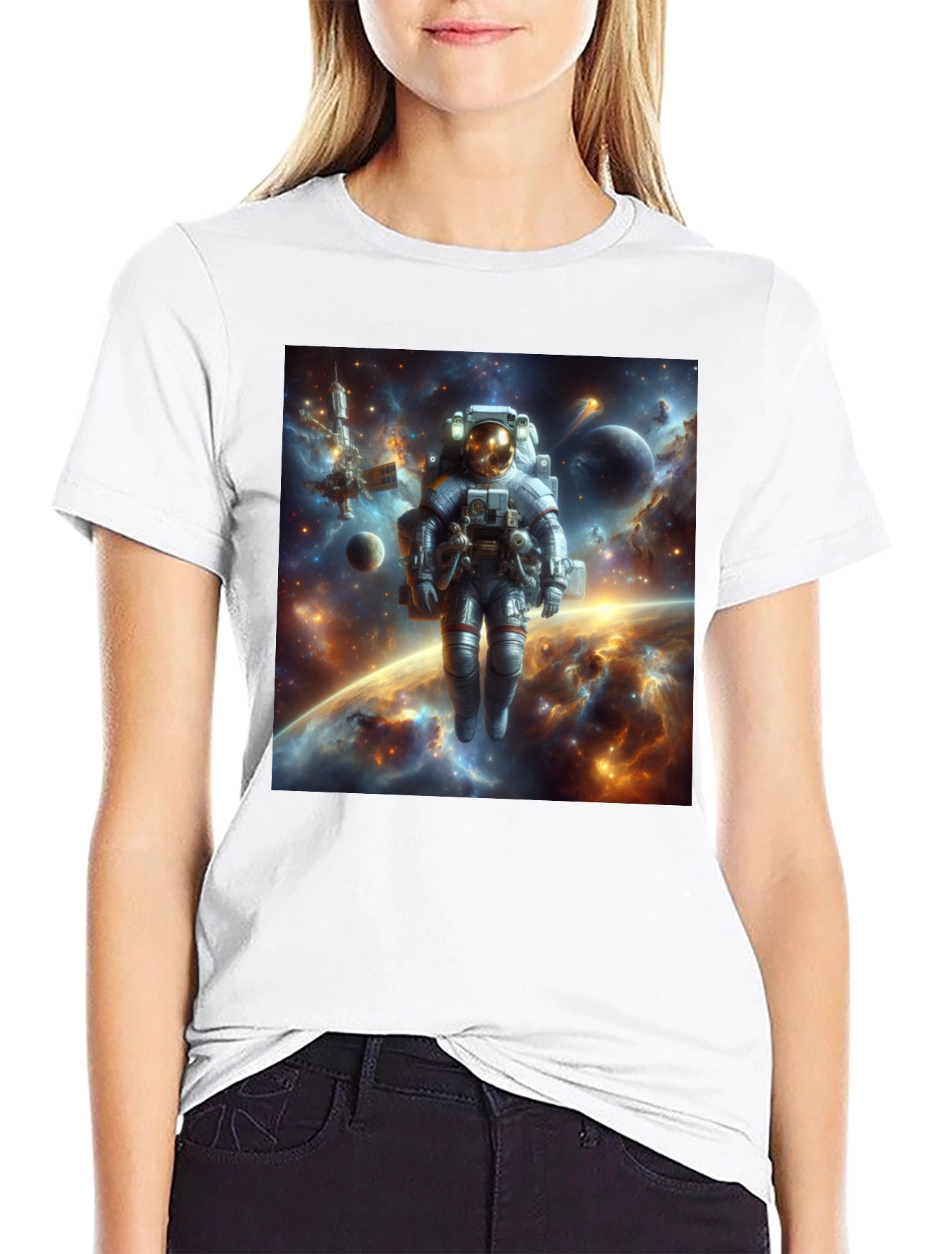 Astronaut Space Galaxy T-Shirt