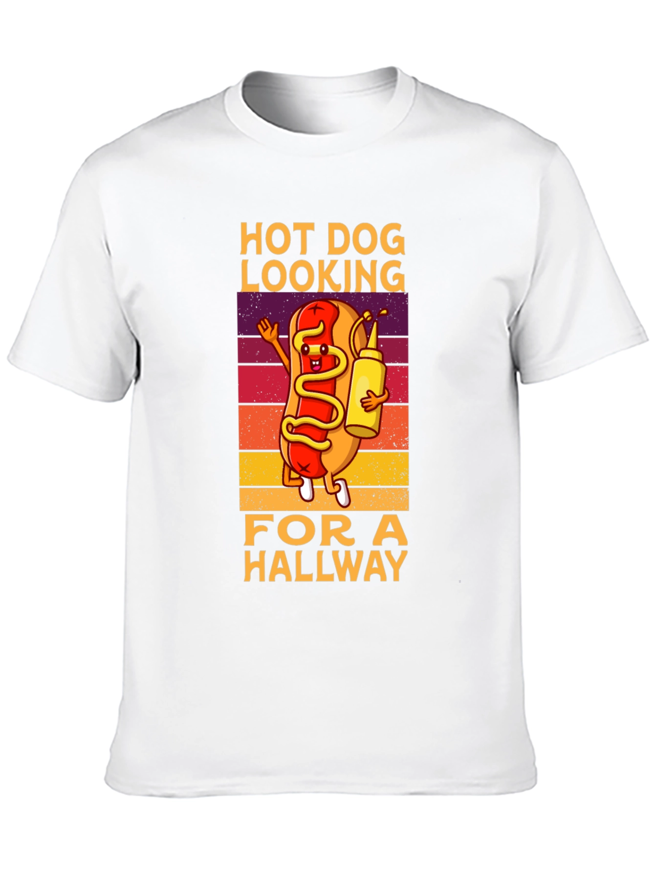 Hot Dog Looking for a Hallway T-Shirt