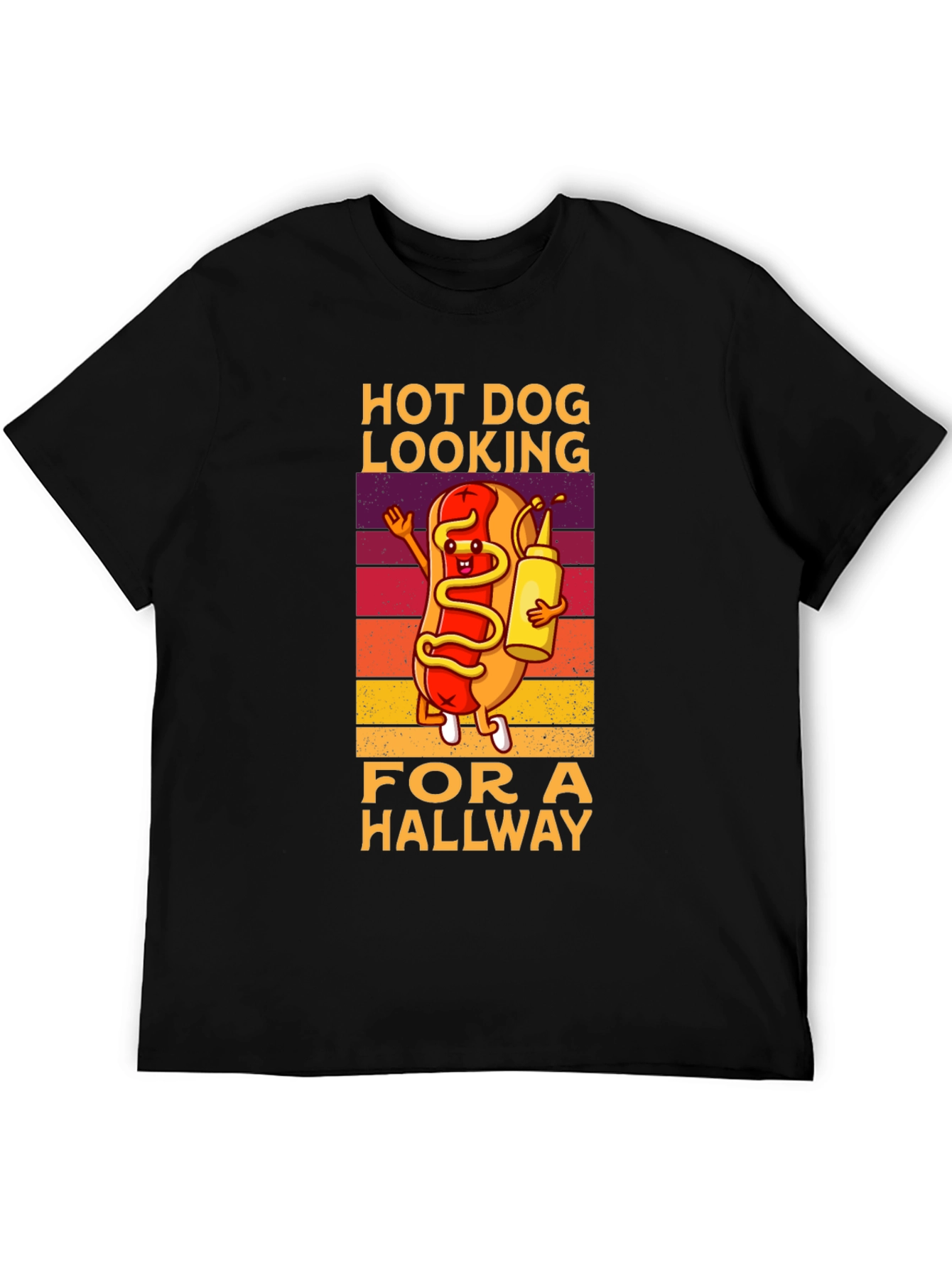Hot Dog Looking for a Hallway T-Shirt