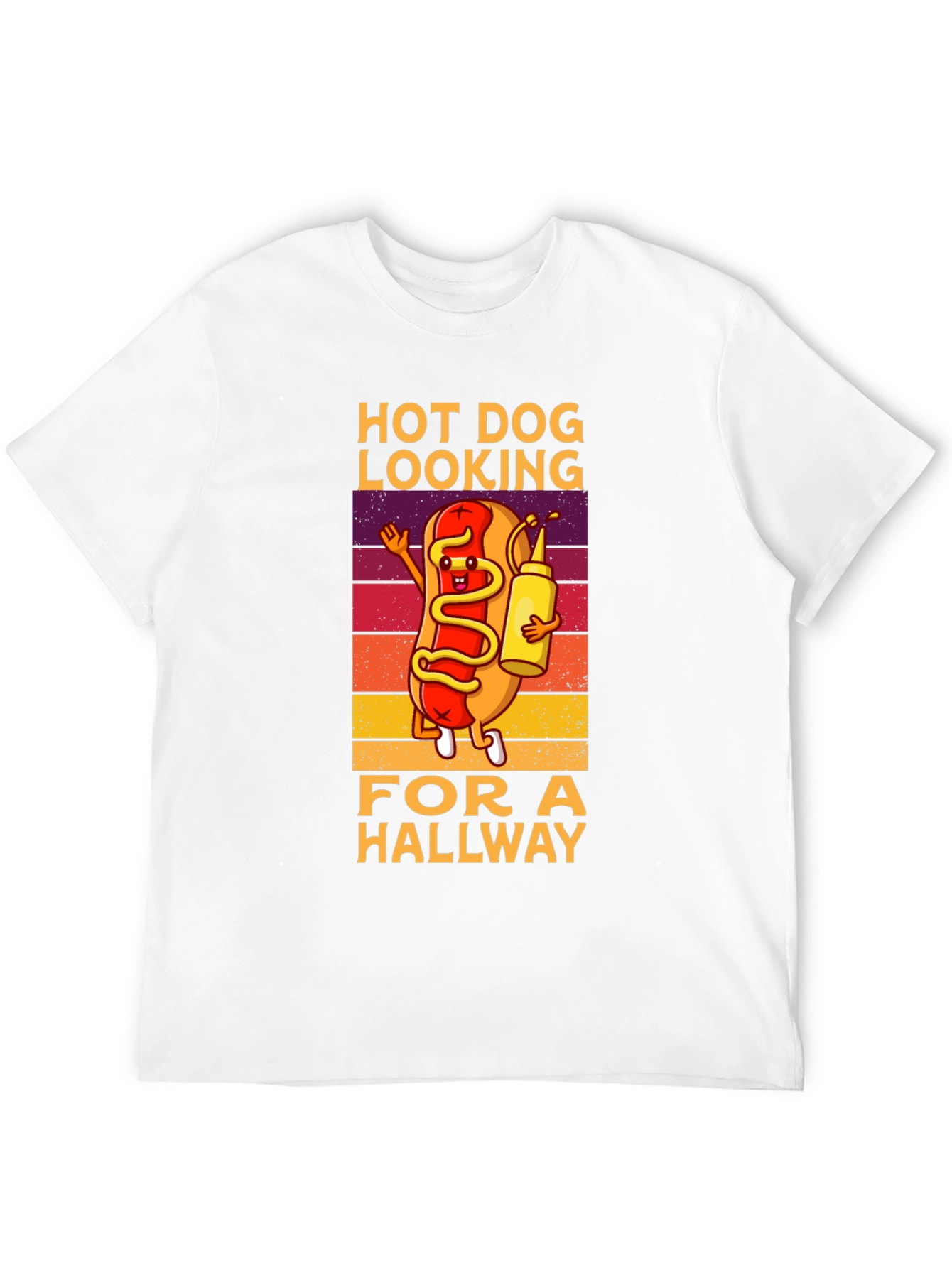 Hot Dog Looking for a Hallway T-Shirt