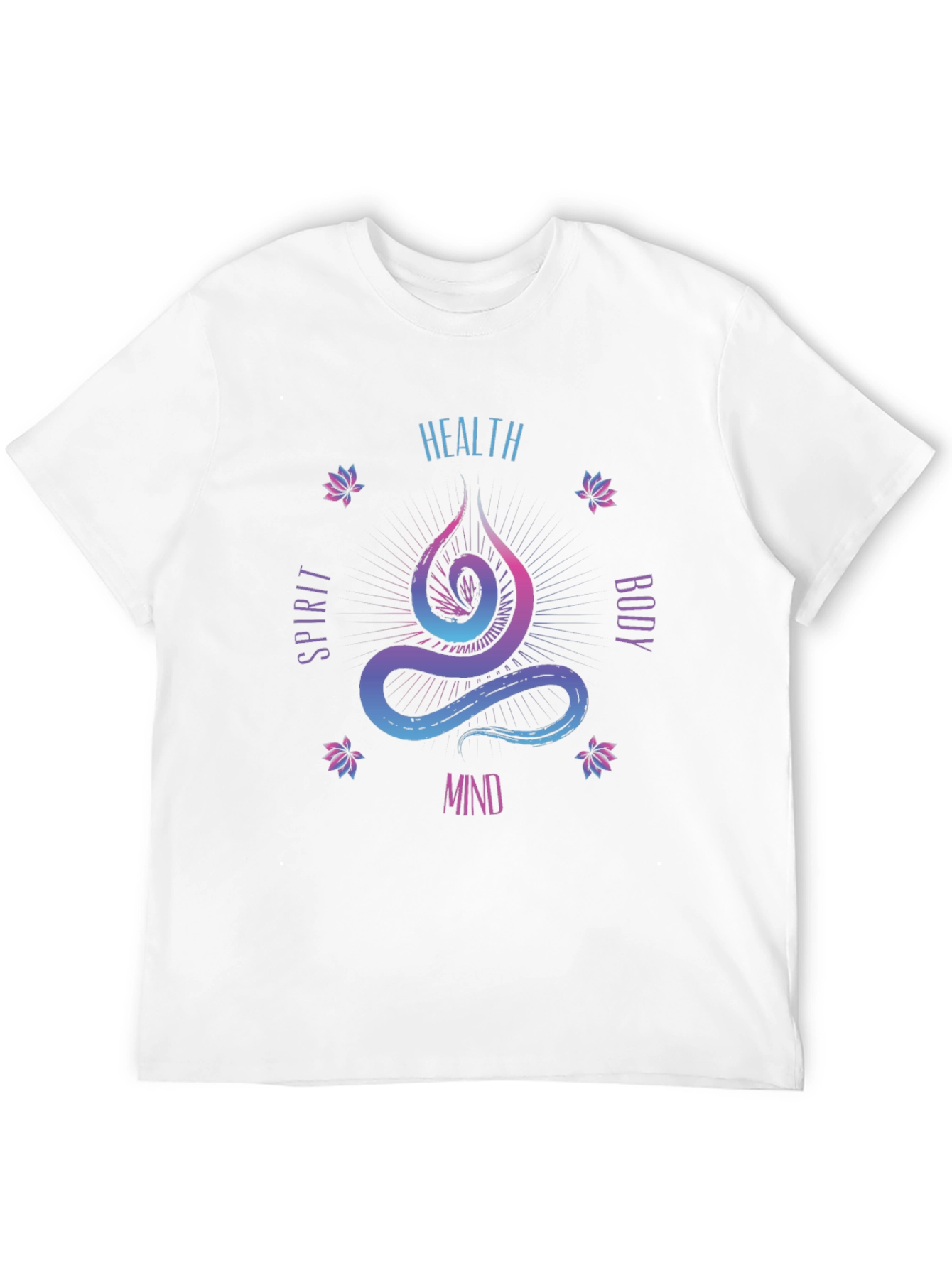 Health Spirit Body Mind Graphic Tee