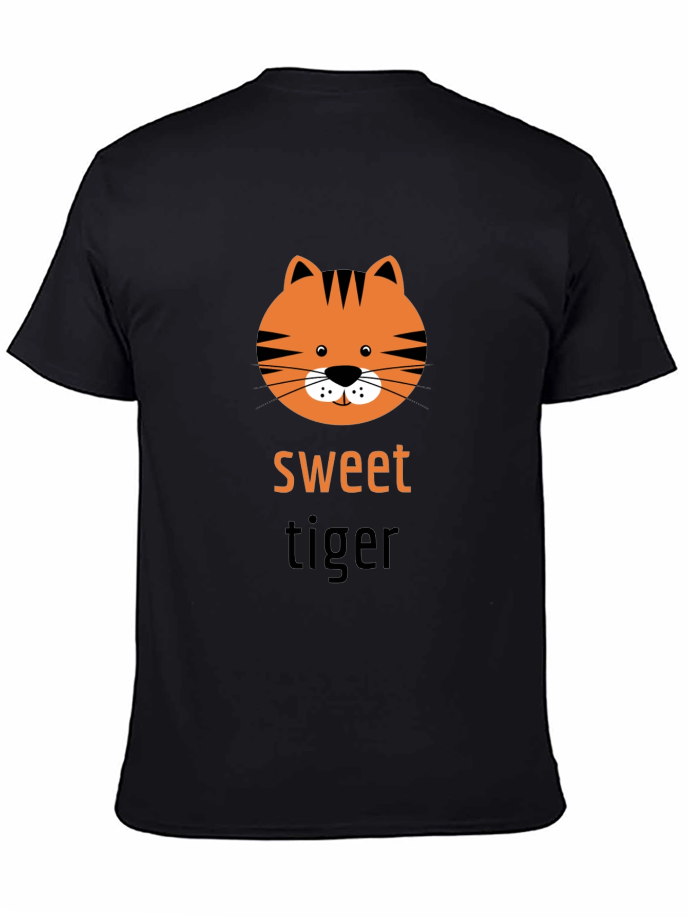 Sweet Tiger Graphic Tee - Trendy Unisex T-Shirt