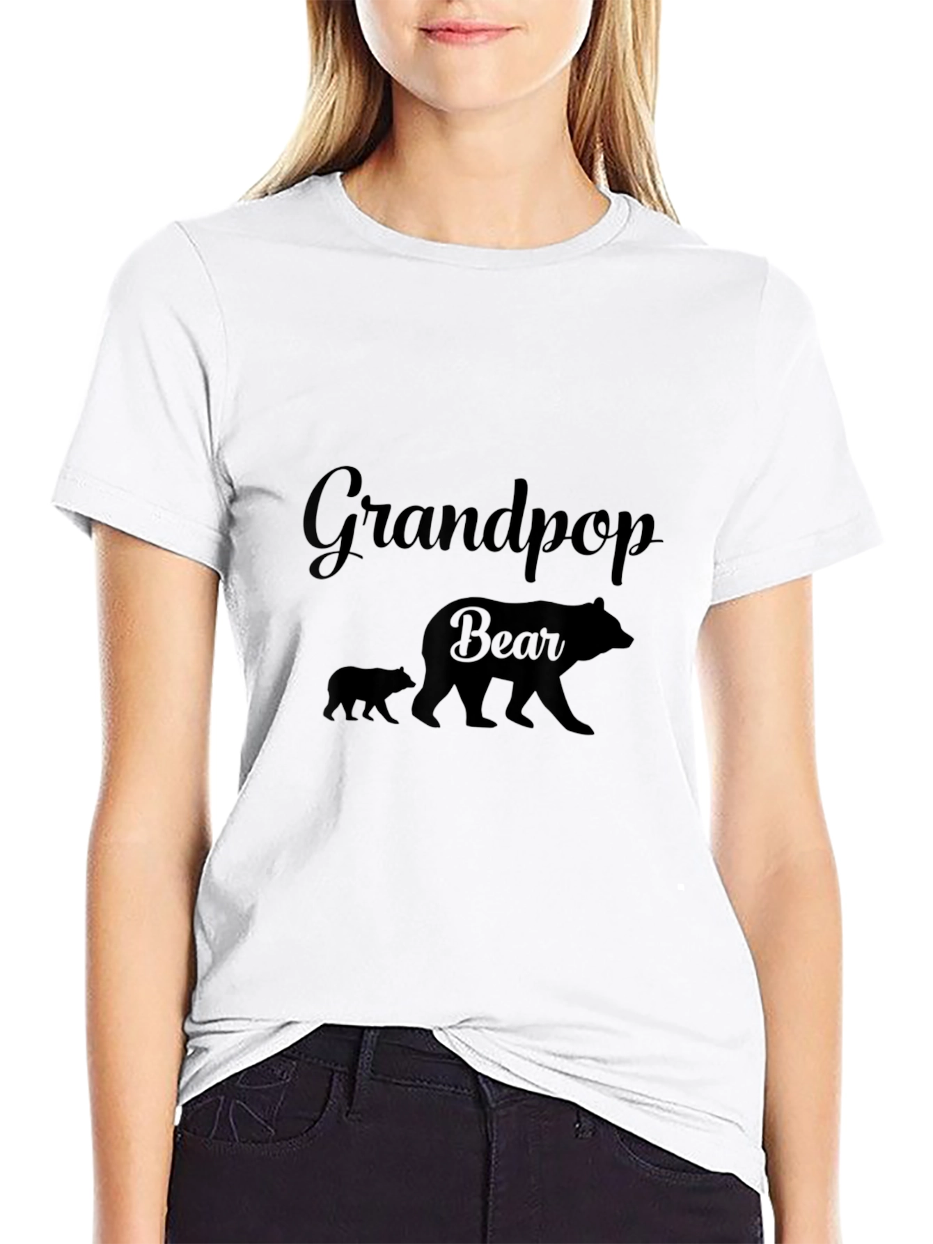 Grandpop Bear Graphic T-Shirt