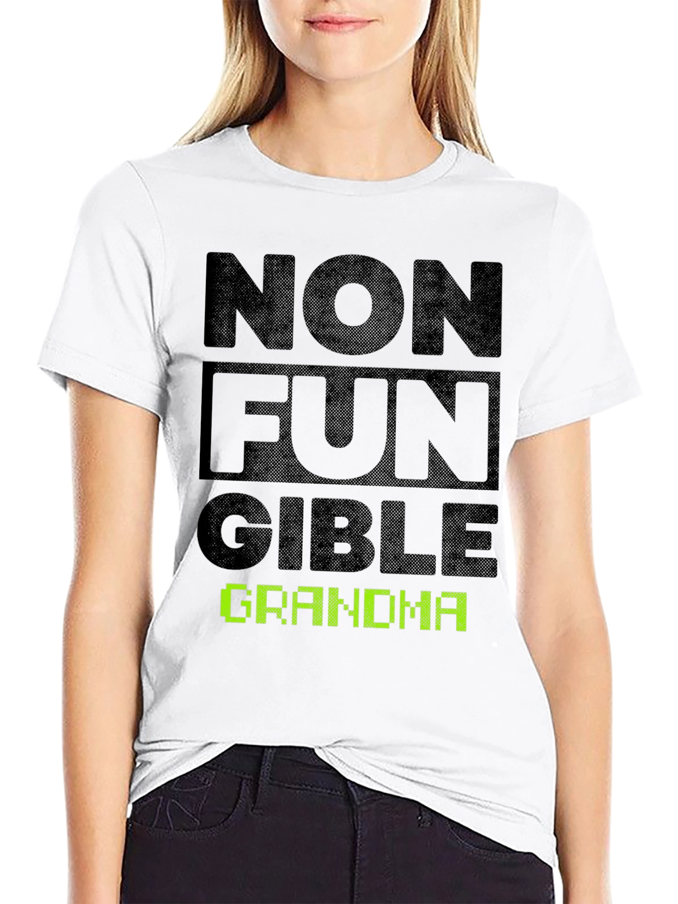 Non Fungible Grandma Graphic T-Shirt - Novelty Tee