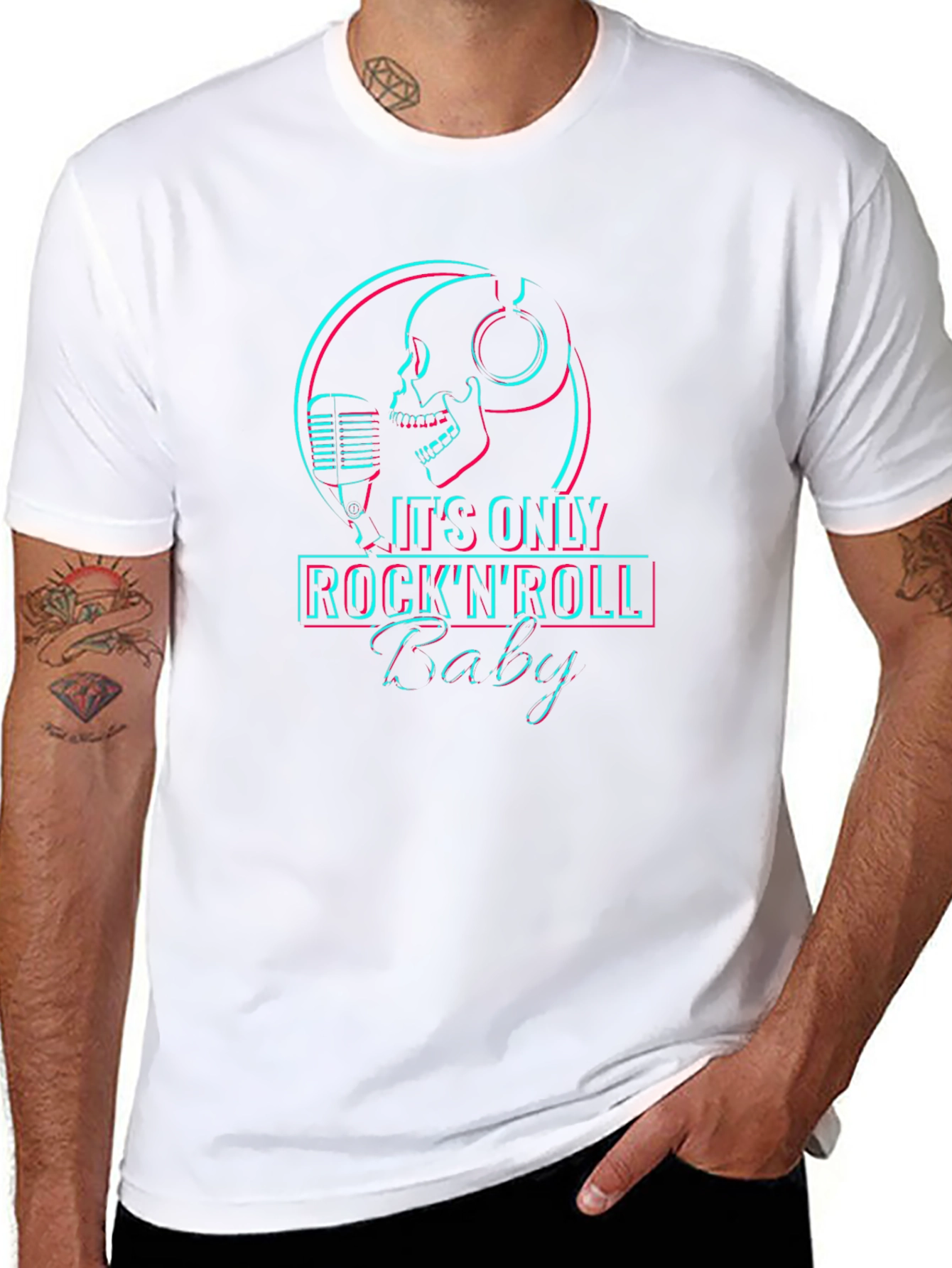 RocknRoll Baby Graphic T-Shirt