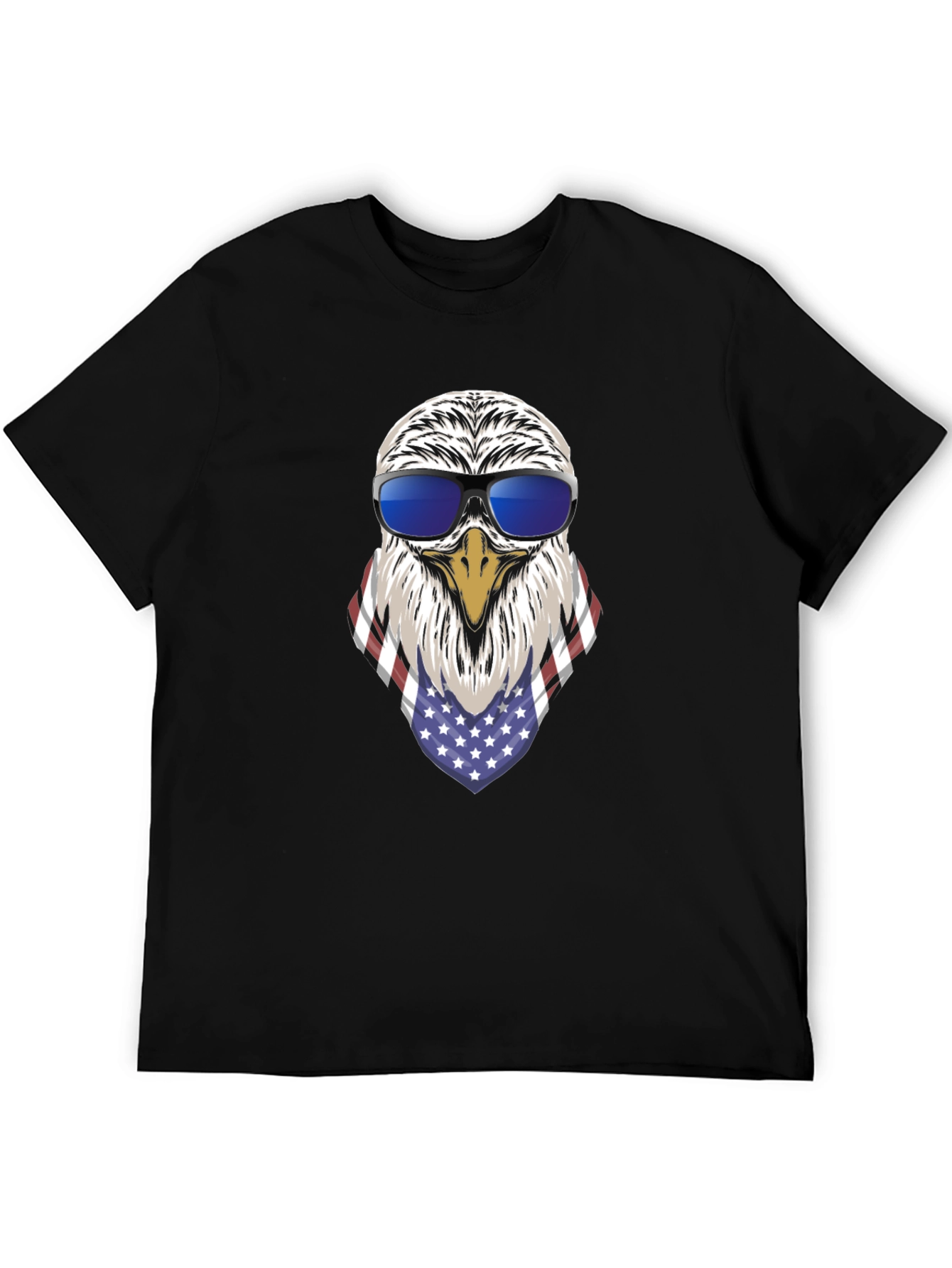 Eagle USA Flag Bandana T-Shirt