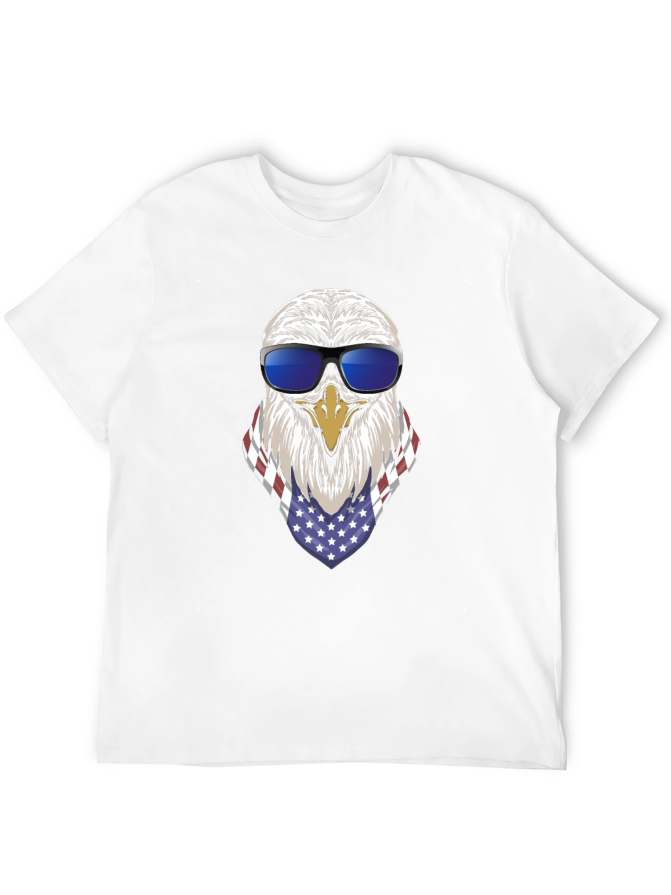 Eagle USA Flag Bandana T-Shirt