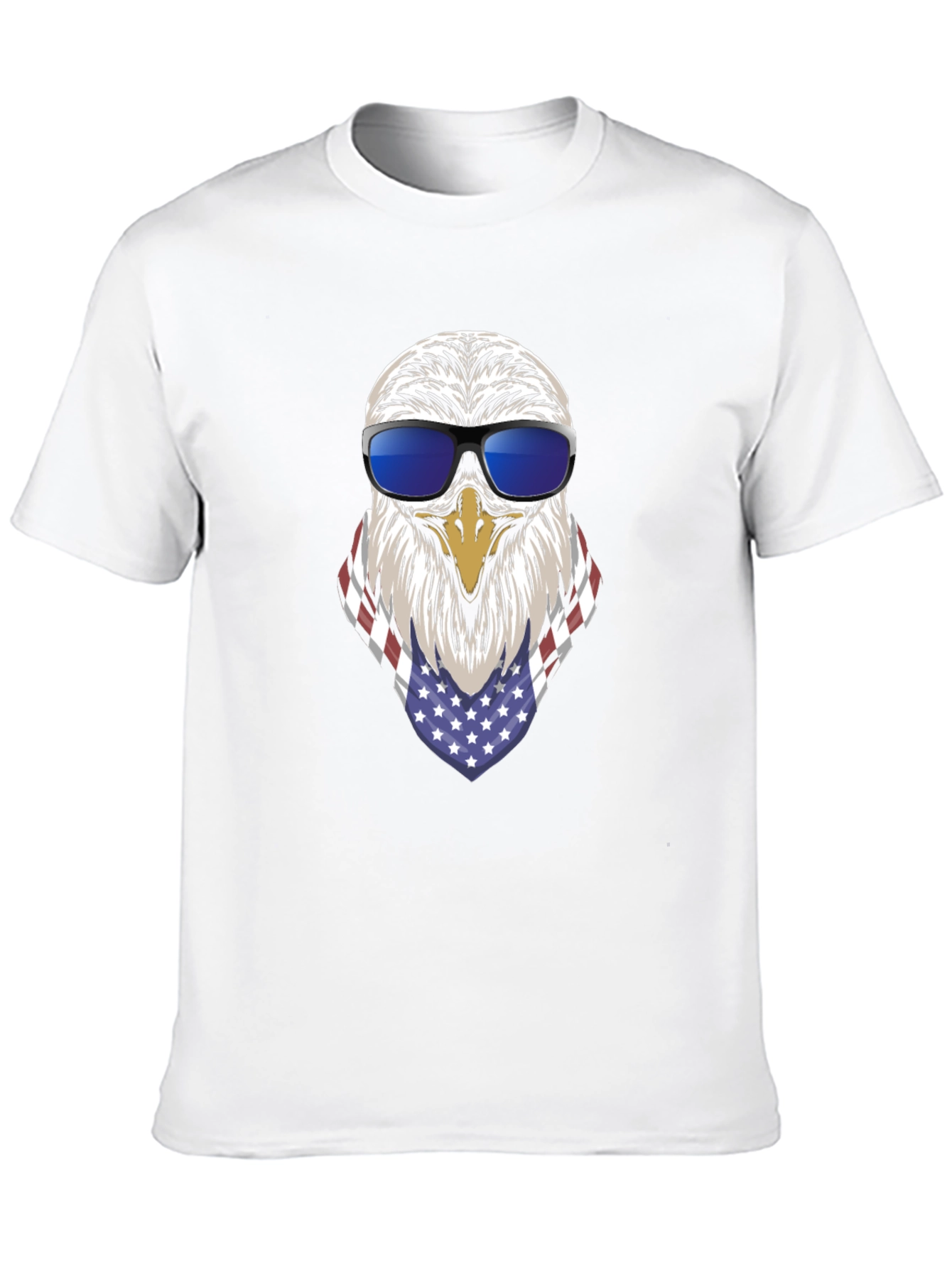 Eagle USA Flag Bandana T-Shirt