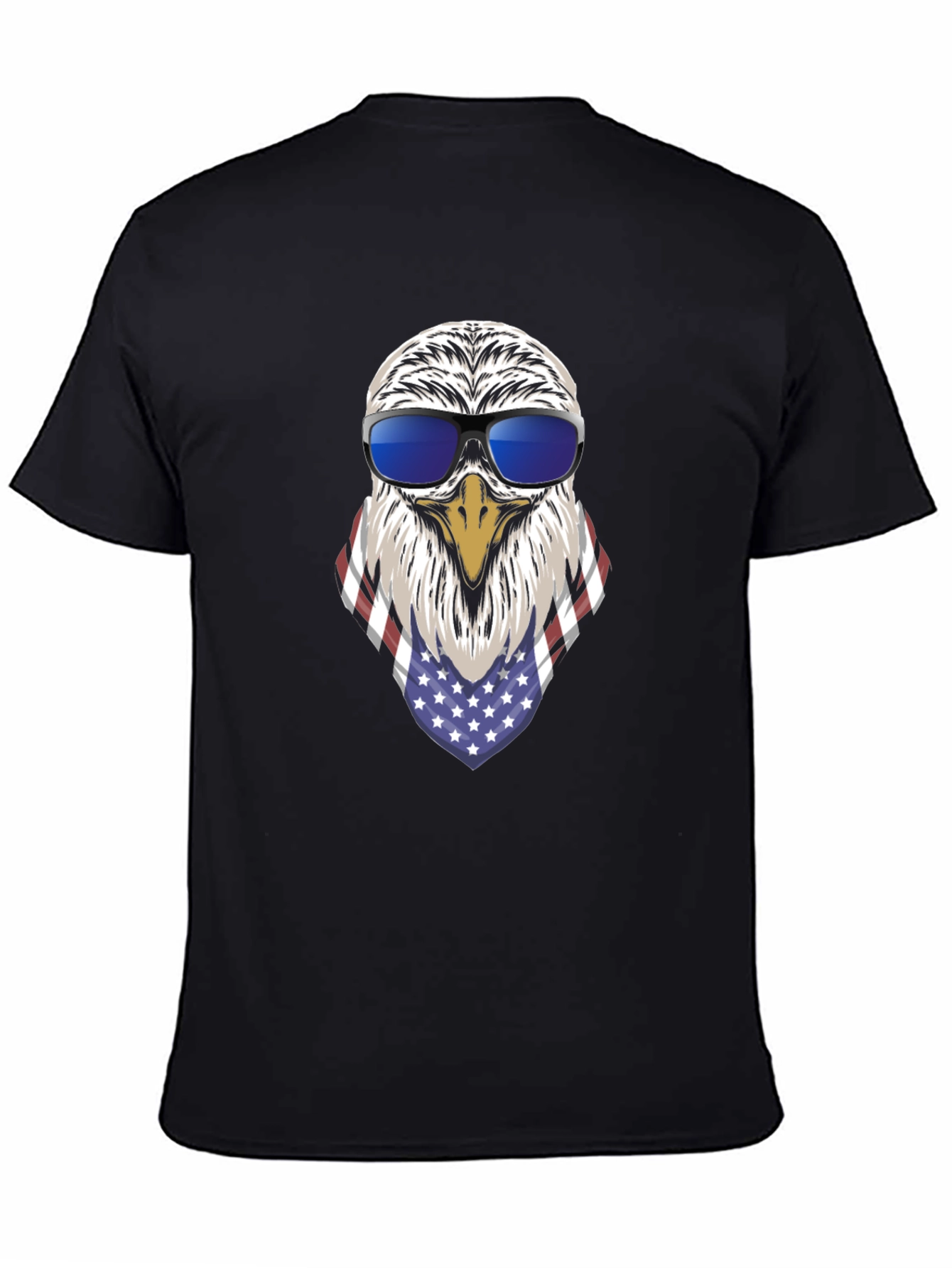 Eagle USA Flag Bandana T-Shirt