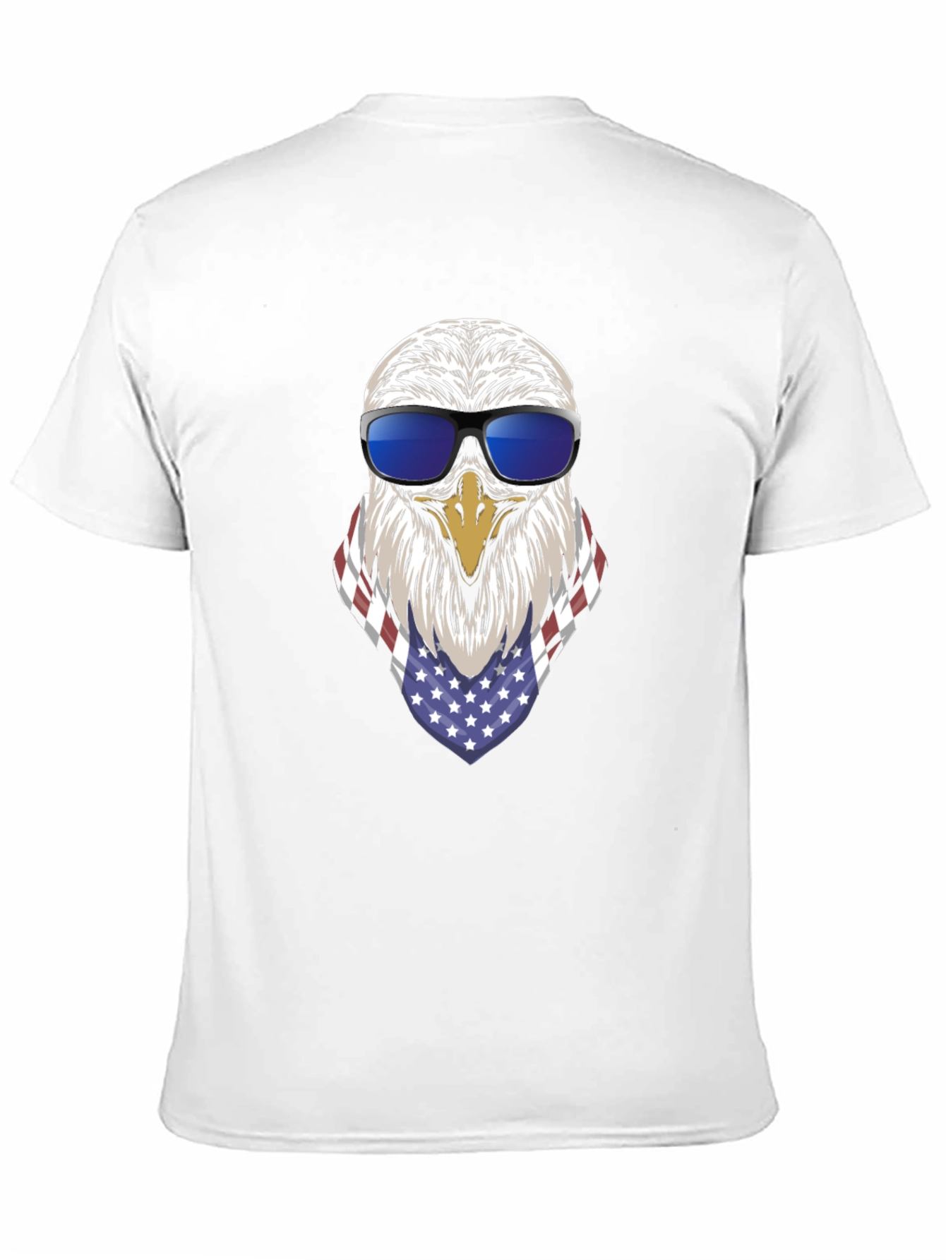 Eagle USA Flag Bandana T-Shirt