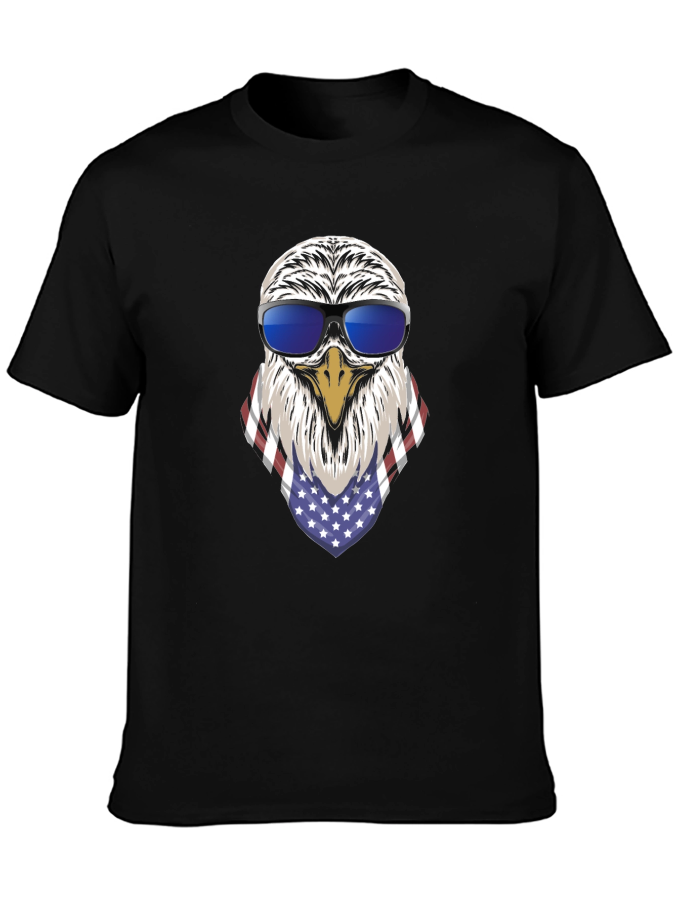 Eagle USA Flag Bandana T-Shirt
