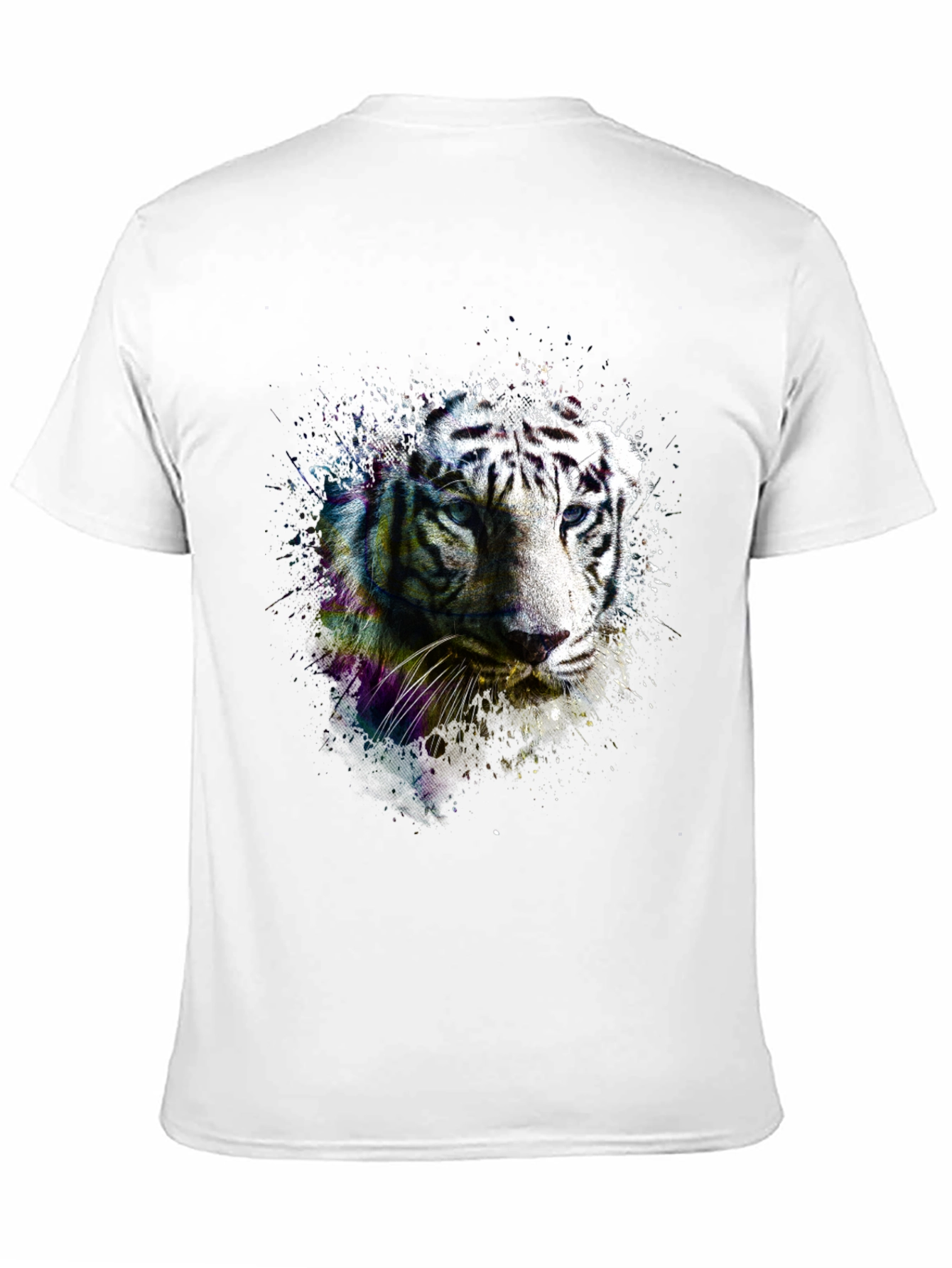 Black Tiger Graphic Tee - Mens Fashion