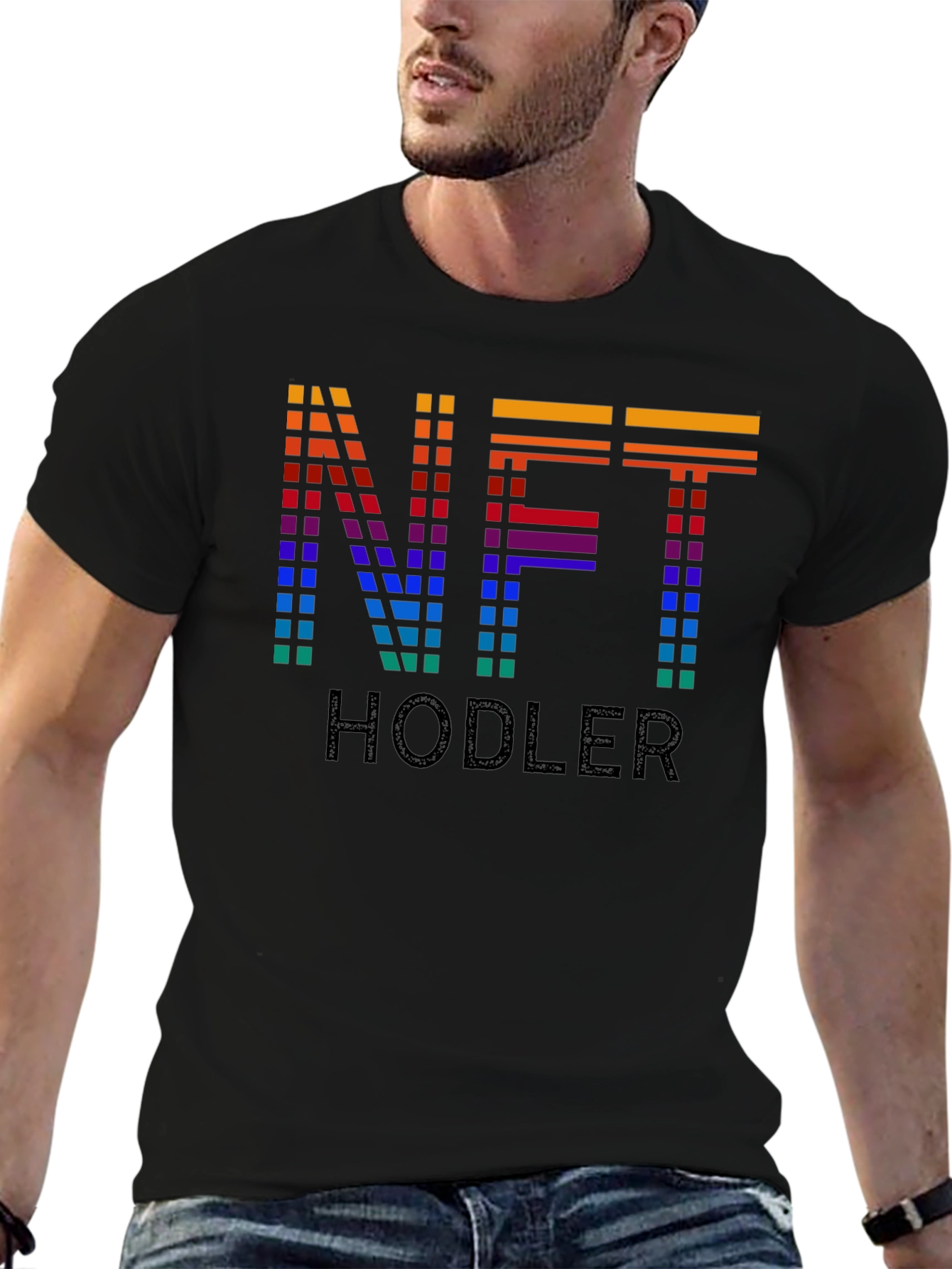 NFT Hodler T-Shirt - Crypto Art Enthusiast Tee