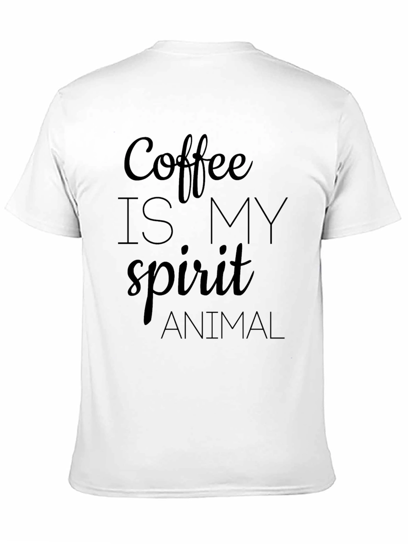 Coffee is My Spirit Animal T-Shirt