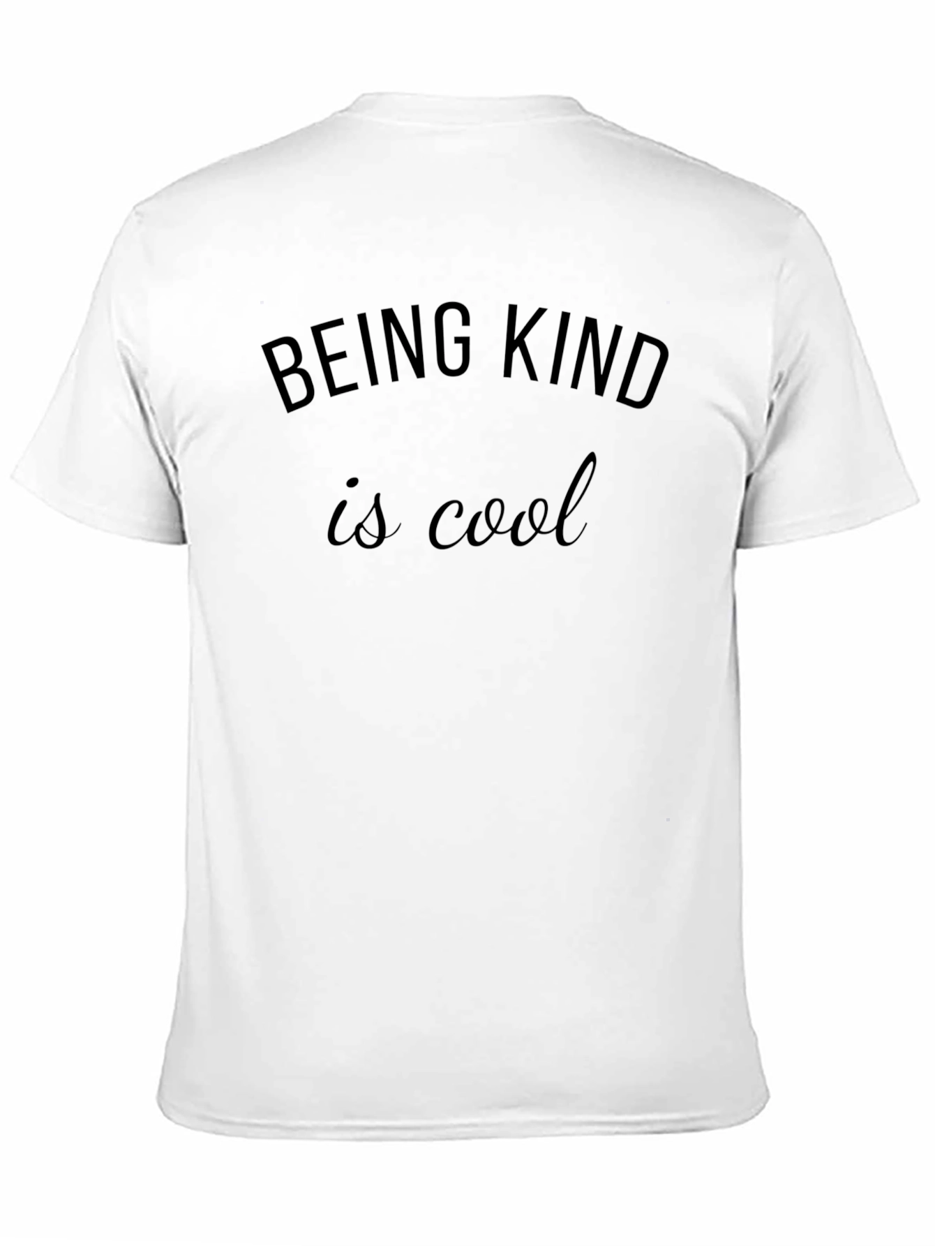 Being Kind is Cool Black Tee