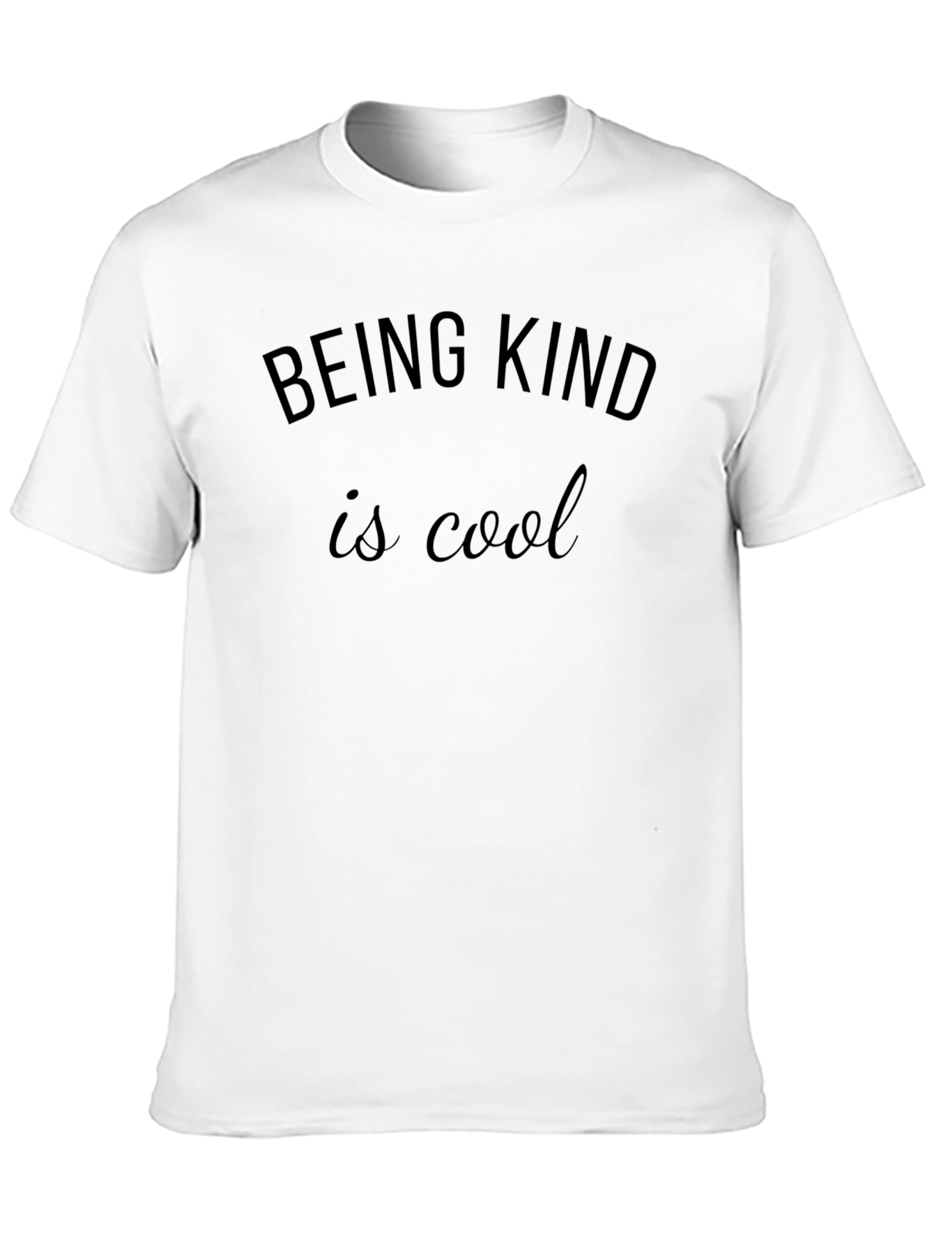 Being Kind is Cool Black Tee
