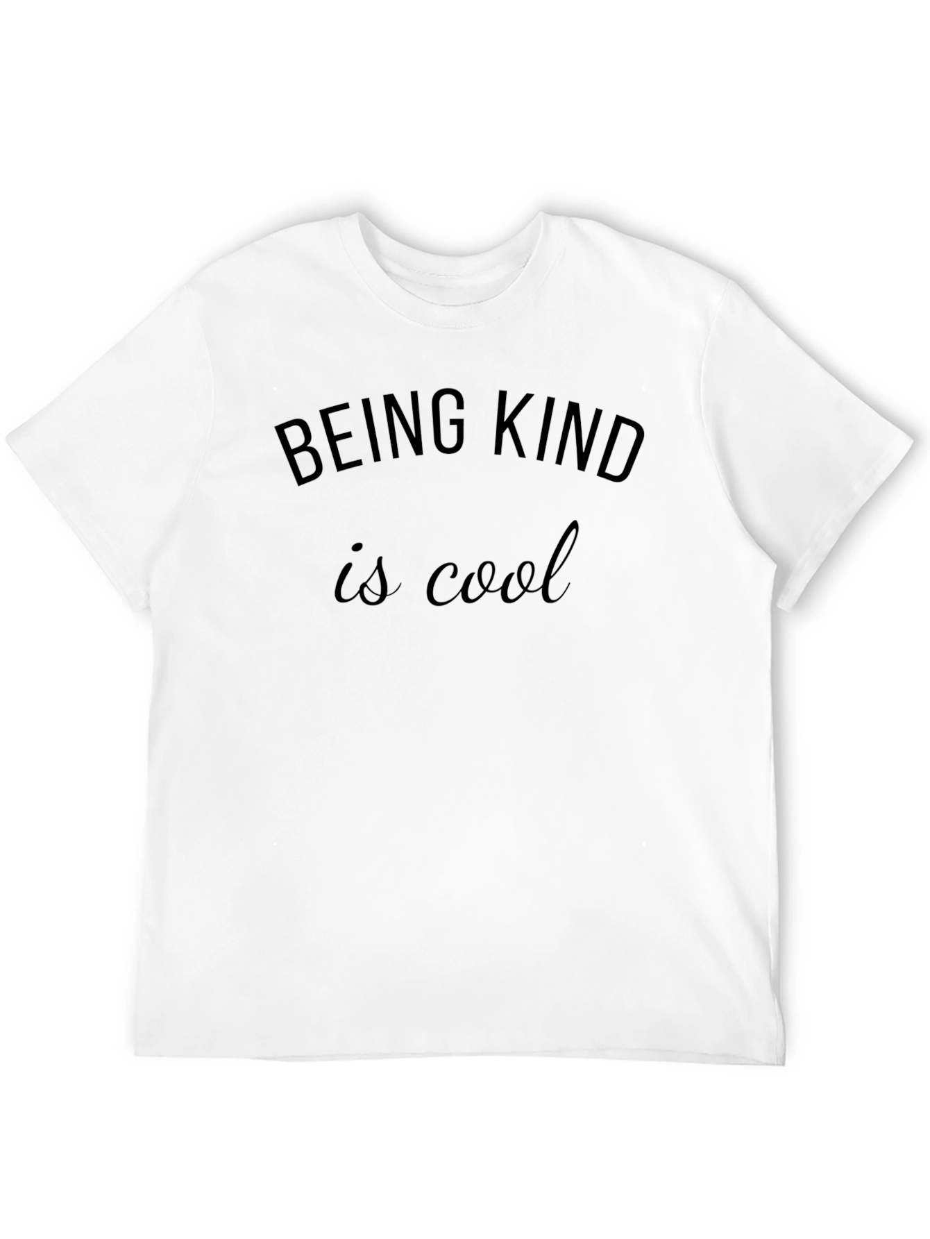 Being Kind is Cool Black Tee
