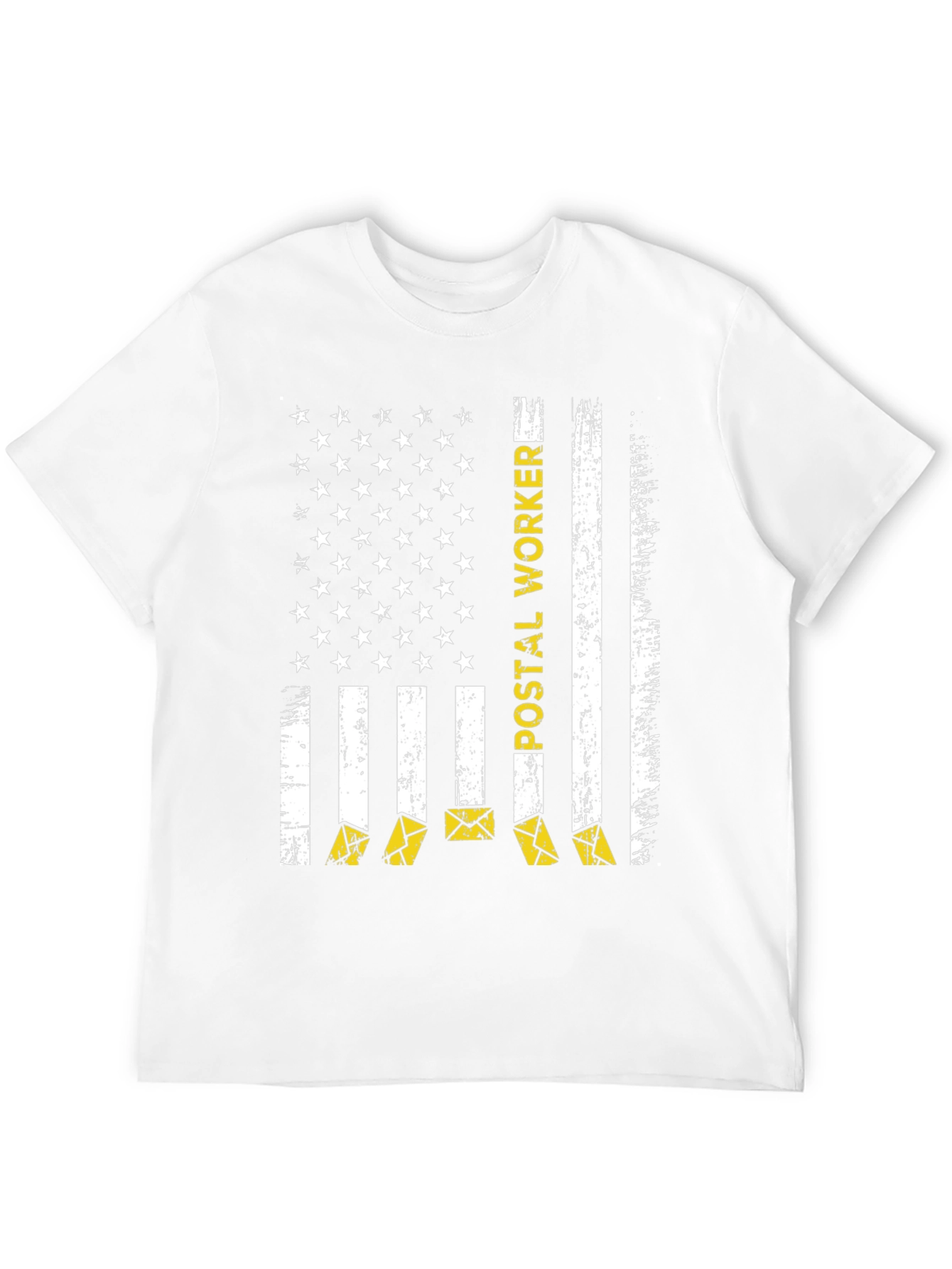 Postal Worker Flag Graphic T-Shirt
