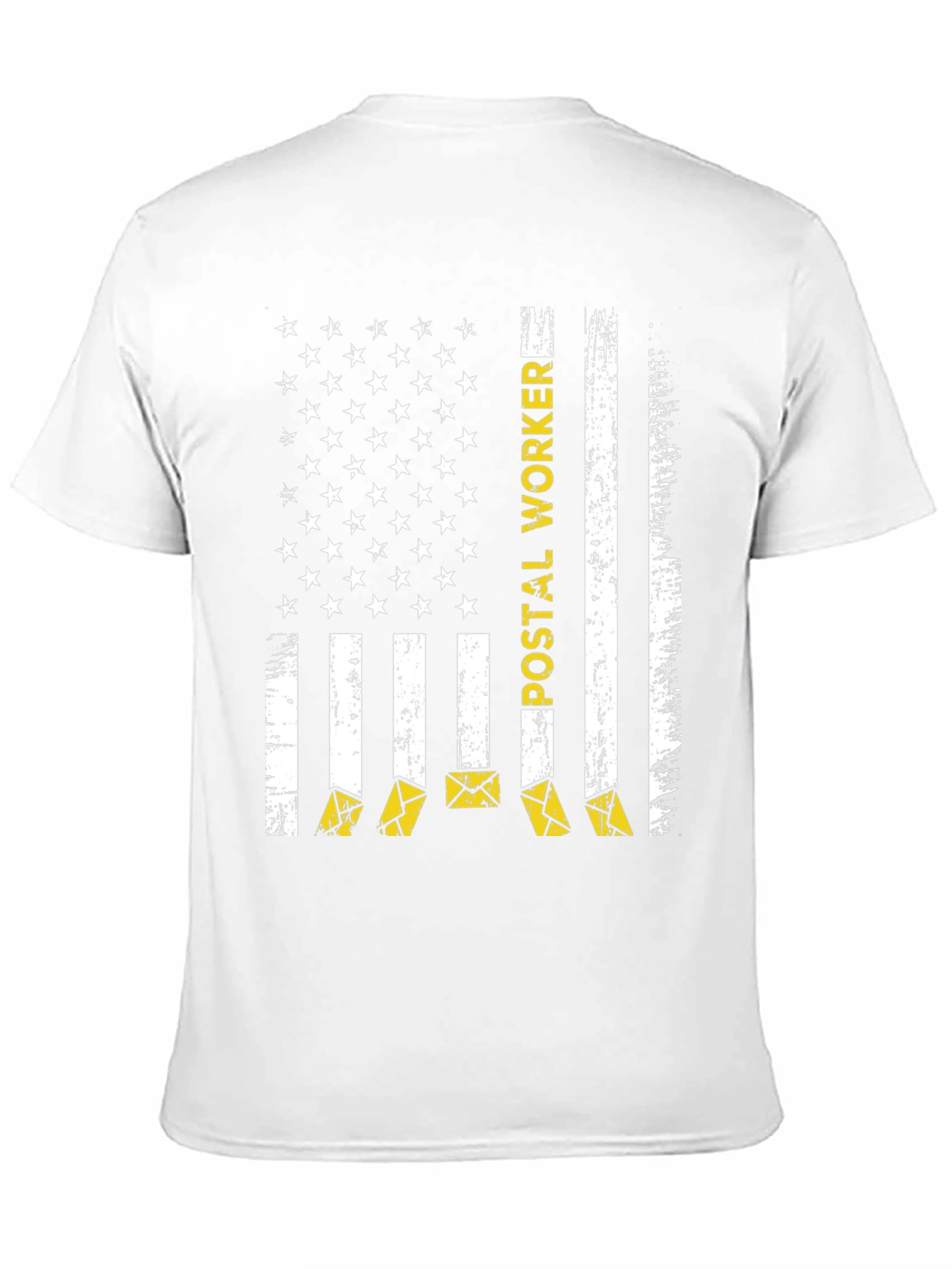 Postal Worker Flag Graphic T-Shirt