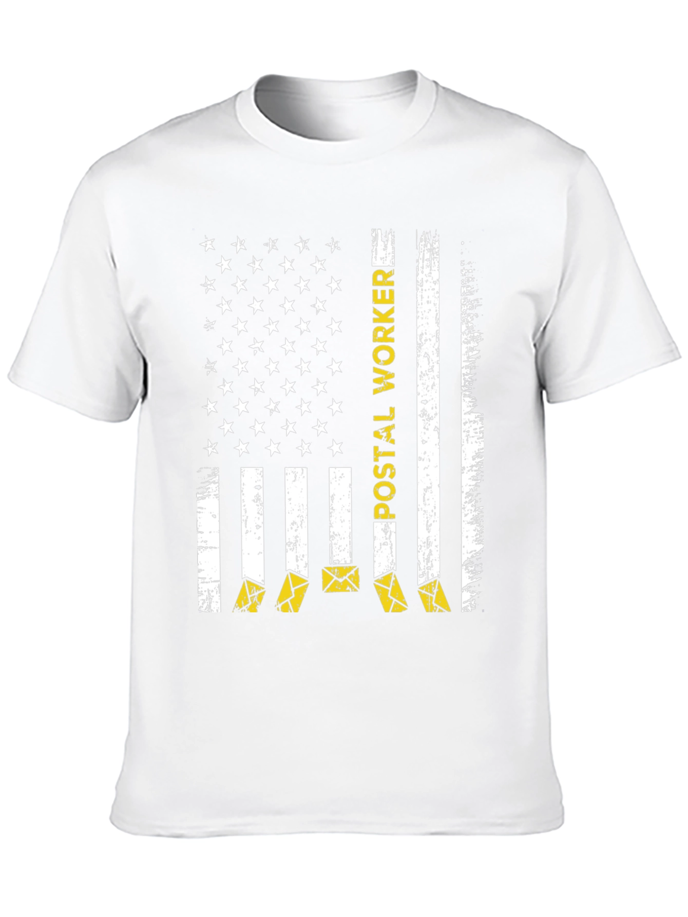 Postal Worker Flag Graphic T-Shirt