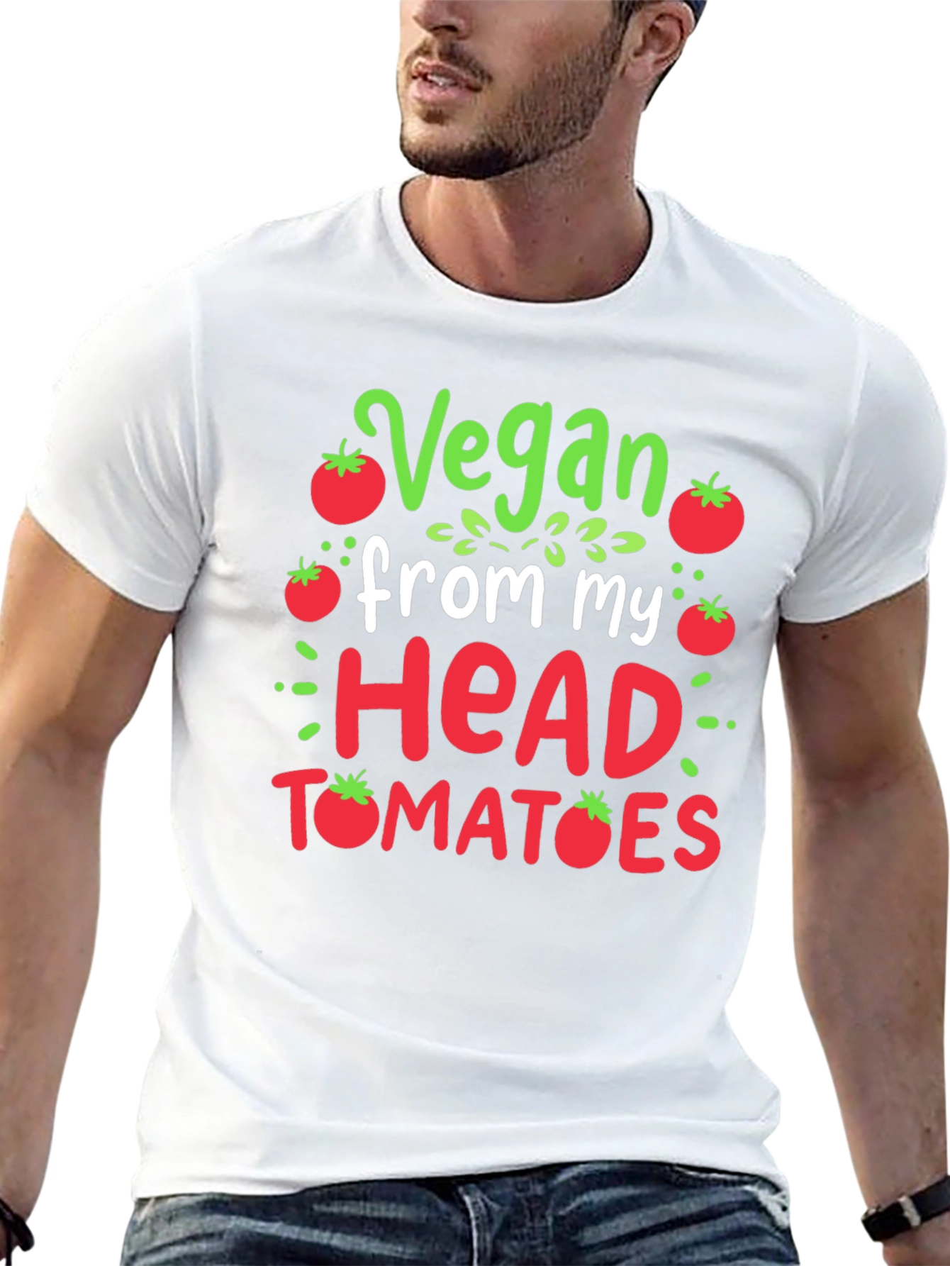 Vegan Tomato T-Shirt - Funny Plant Based Tee