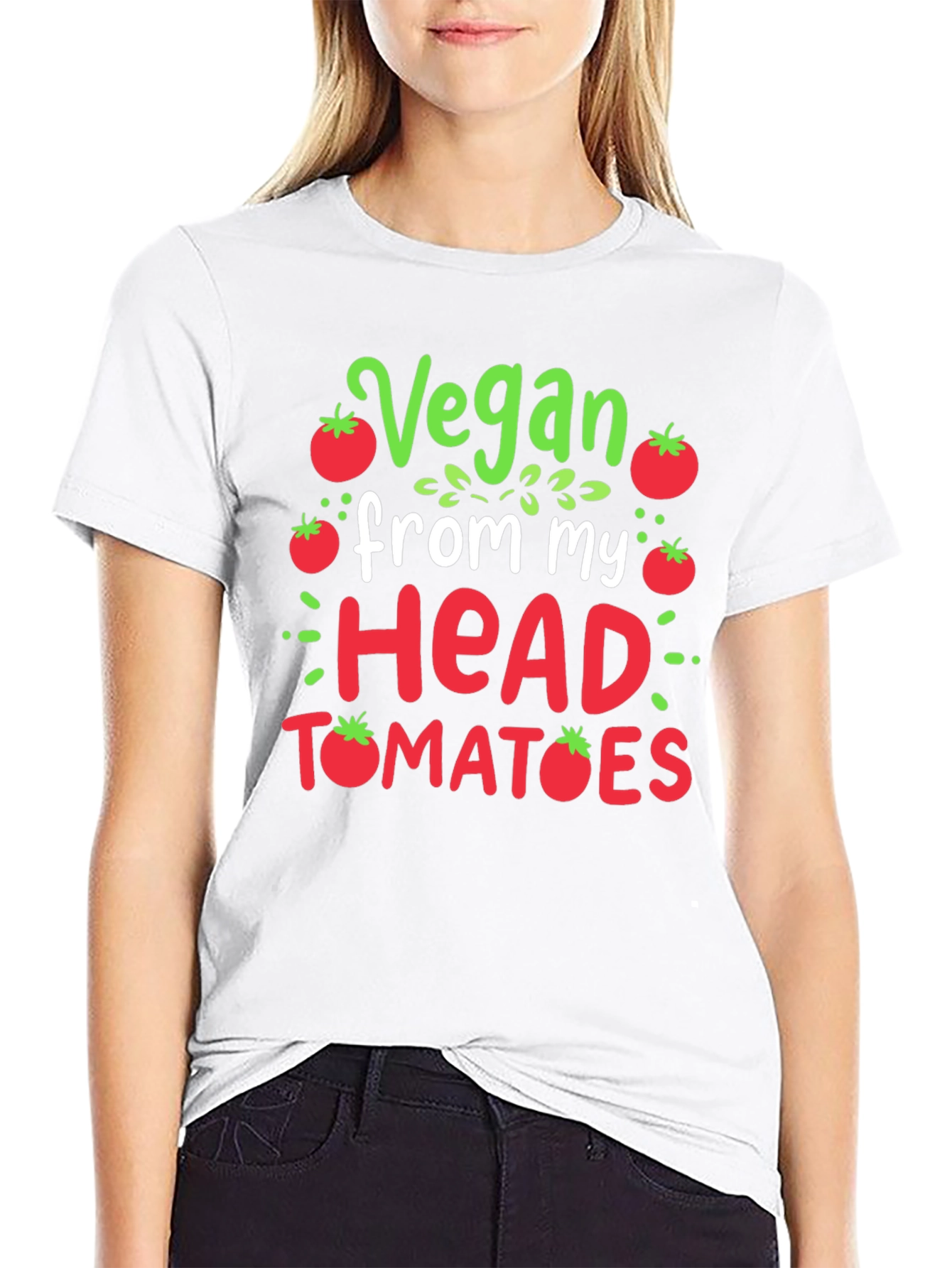 Vegan Tomato T-Shirt - Funny Plant Based Tee