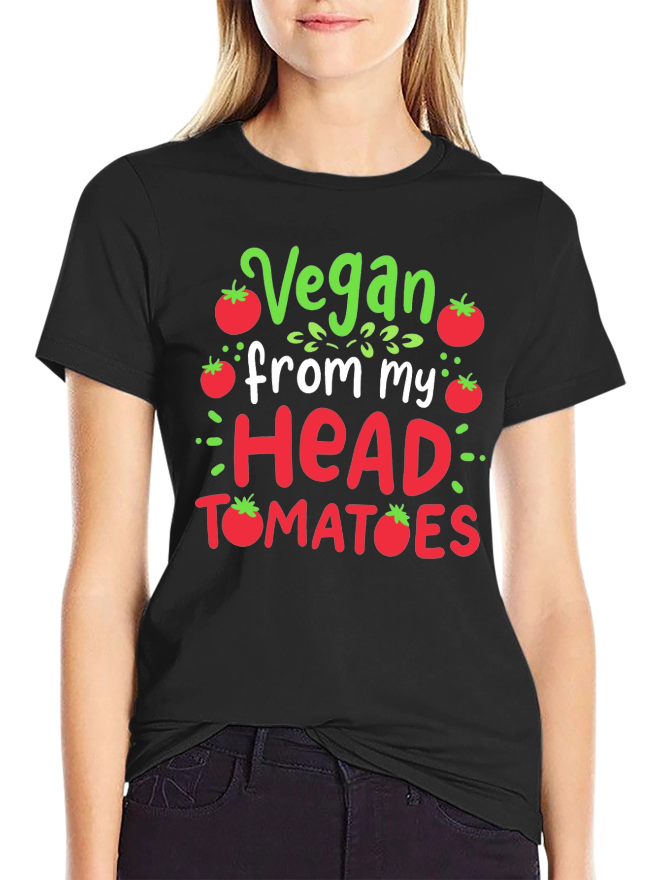 Vegan Tomato T-Shirt - Funny Plant Based Tee