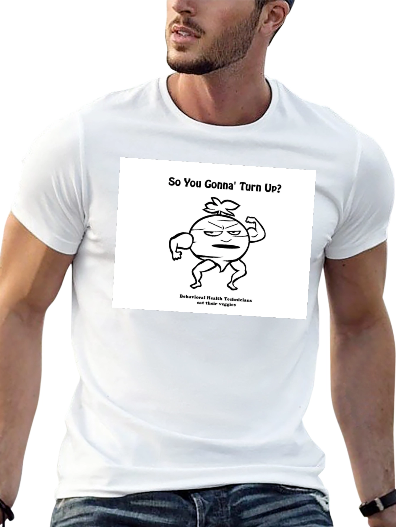Funny Veggie T-Shirt: So You Gonna Turn Up?