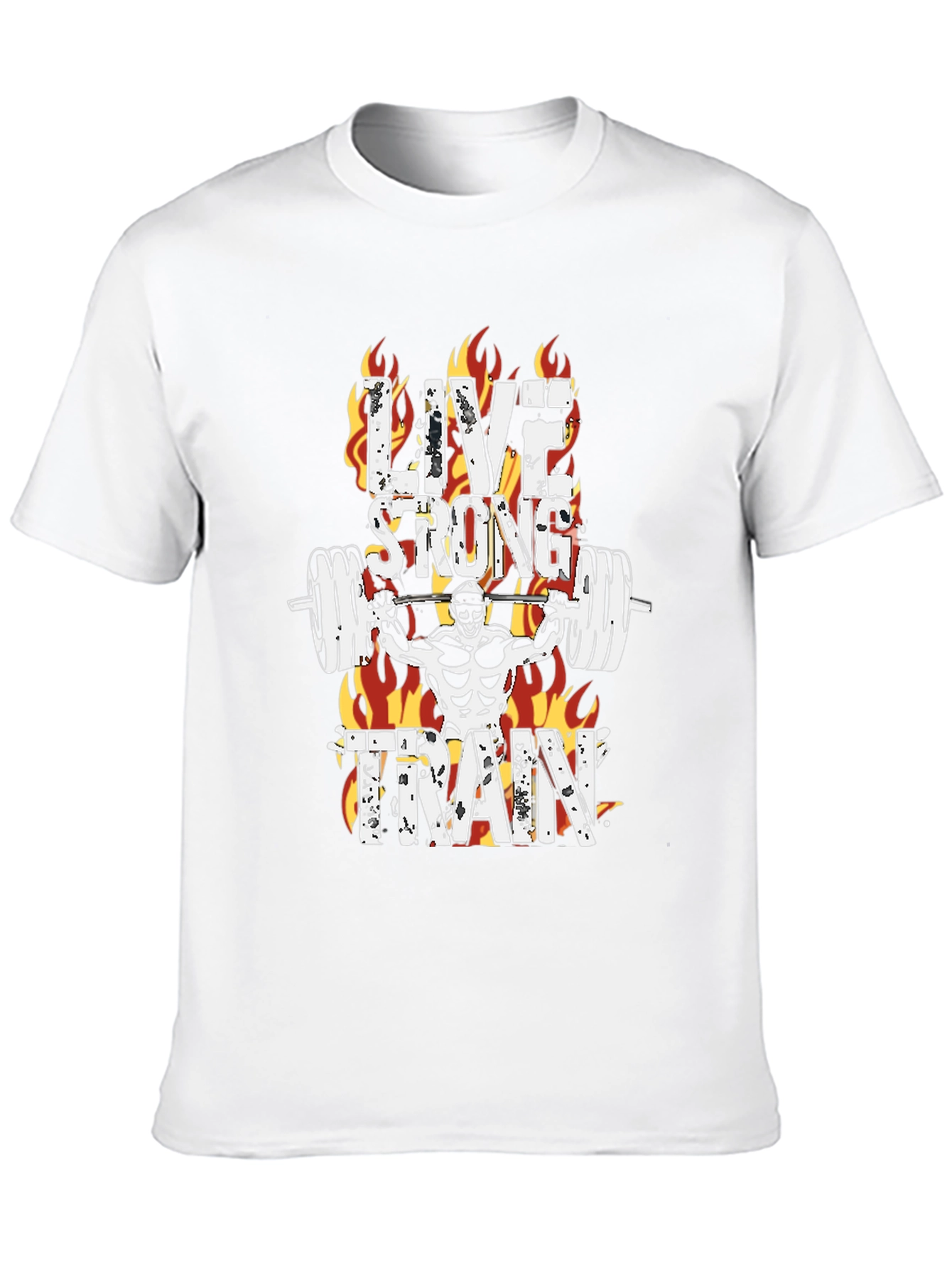 Live Strong Train Hard T-Shirt