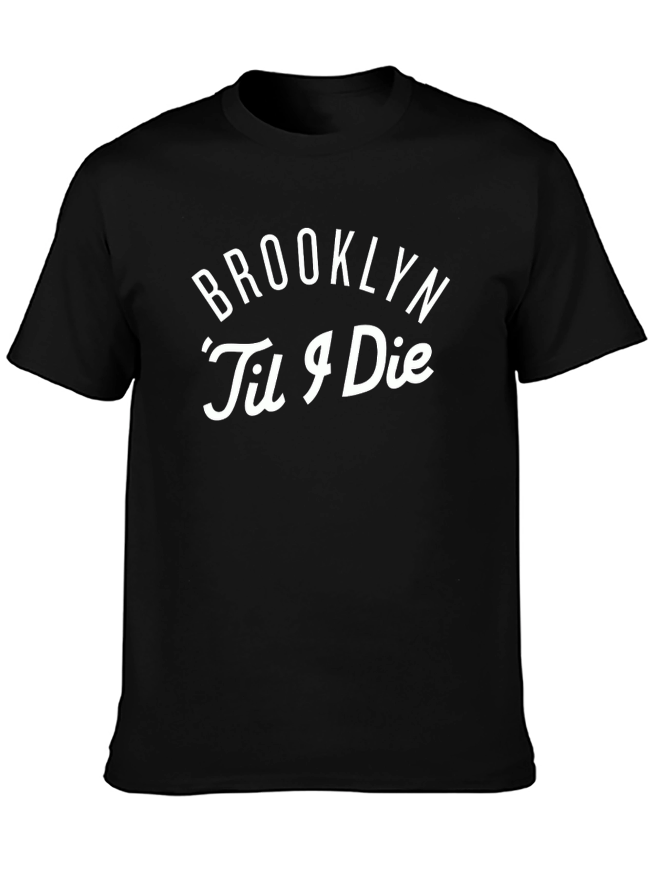 Brooklyn Til I Die Black T-Shirt