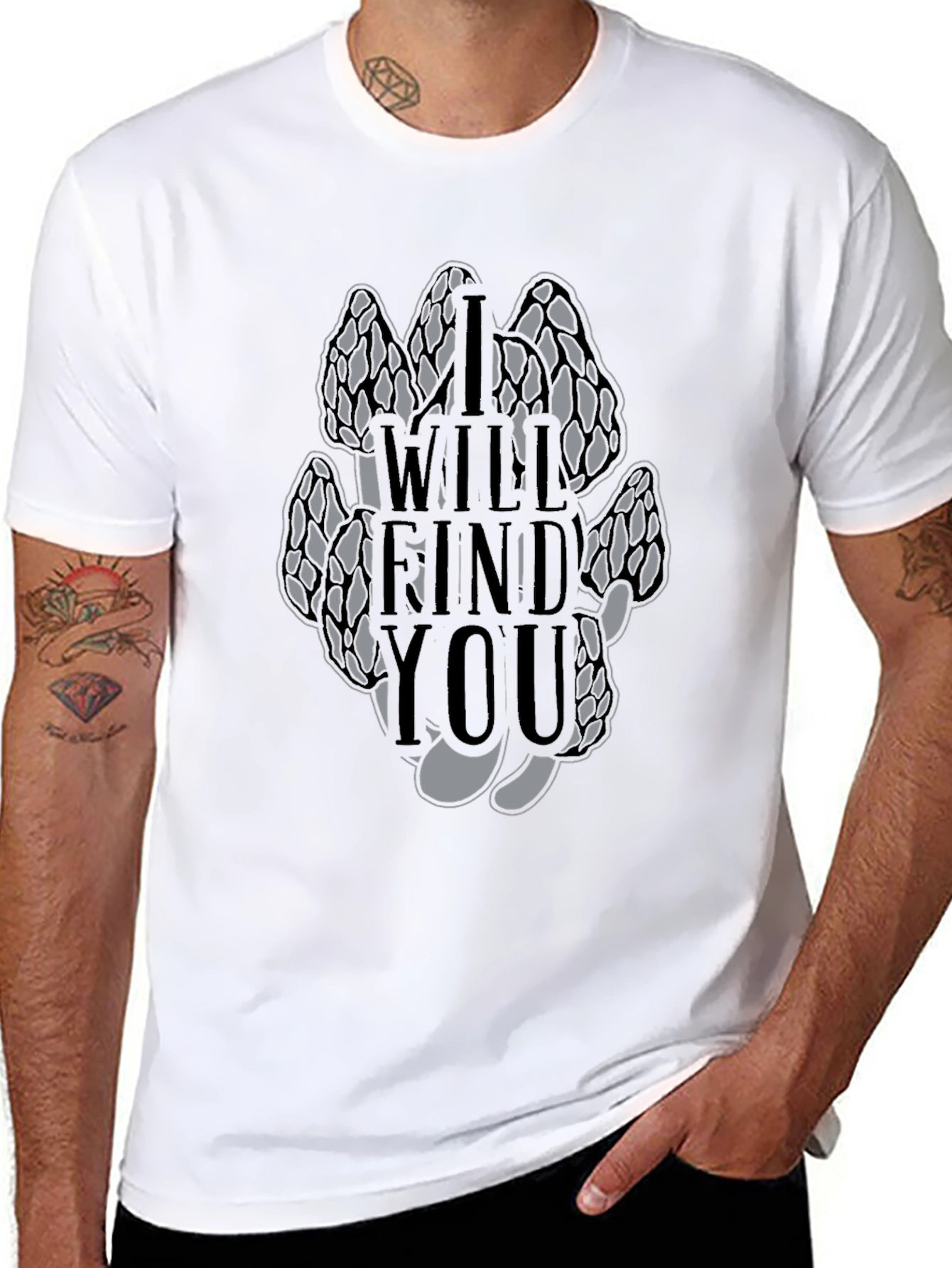 Morel Mushroom T-Shirt - I Will Find You