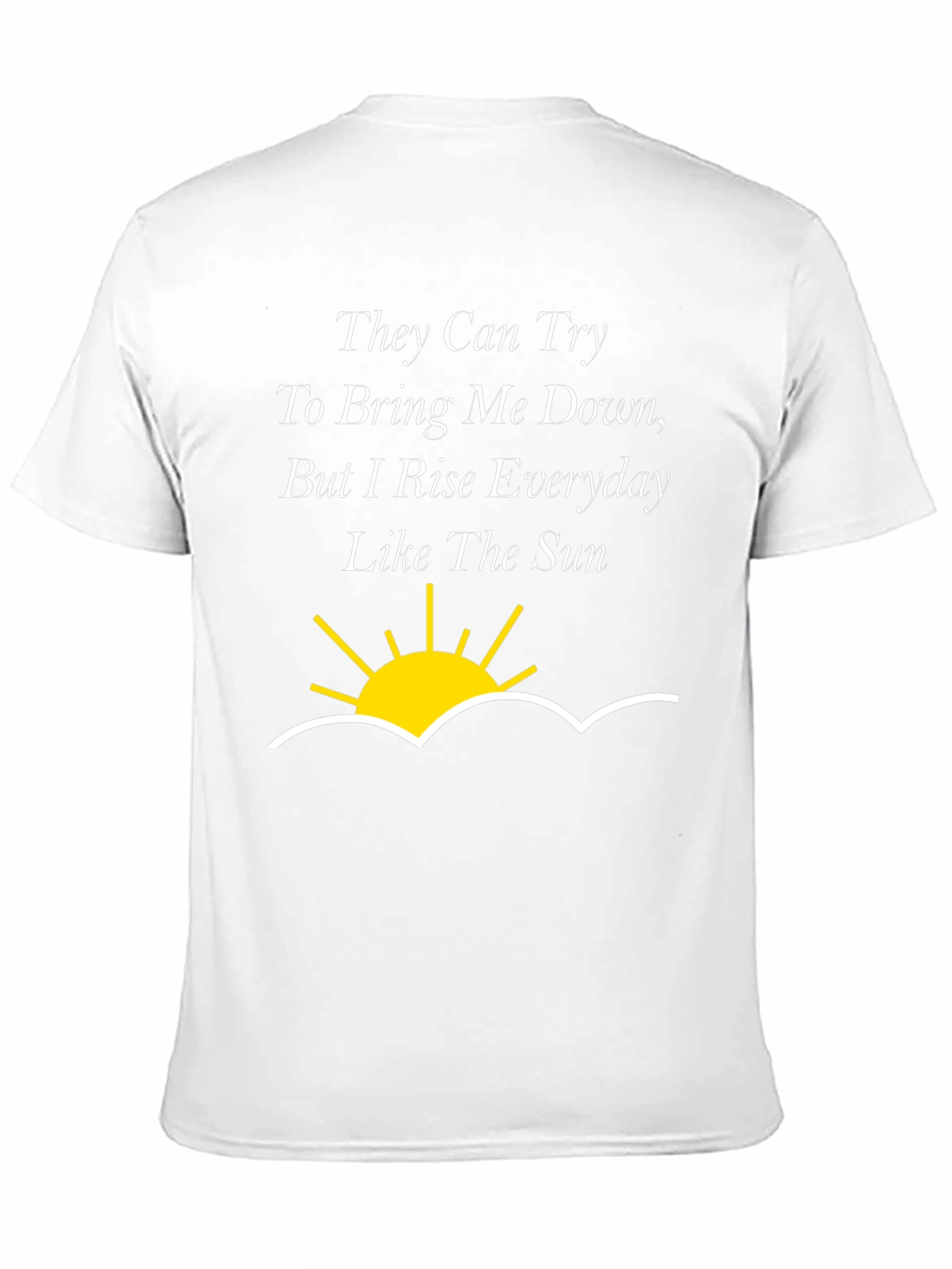 Inspirational Sun Graphic T-Shirt