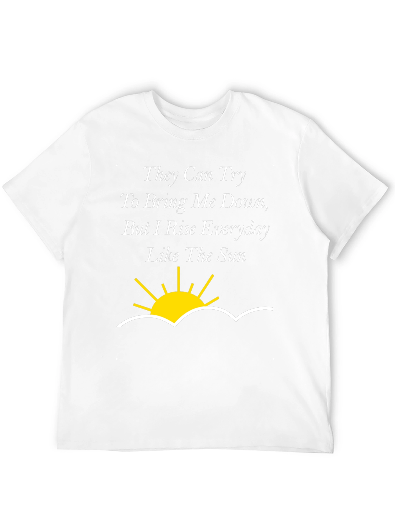 Inspirational Sun Graphic T-Shirt