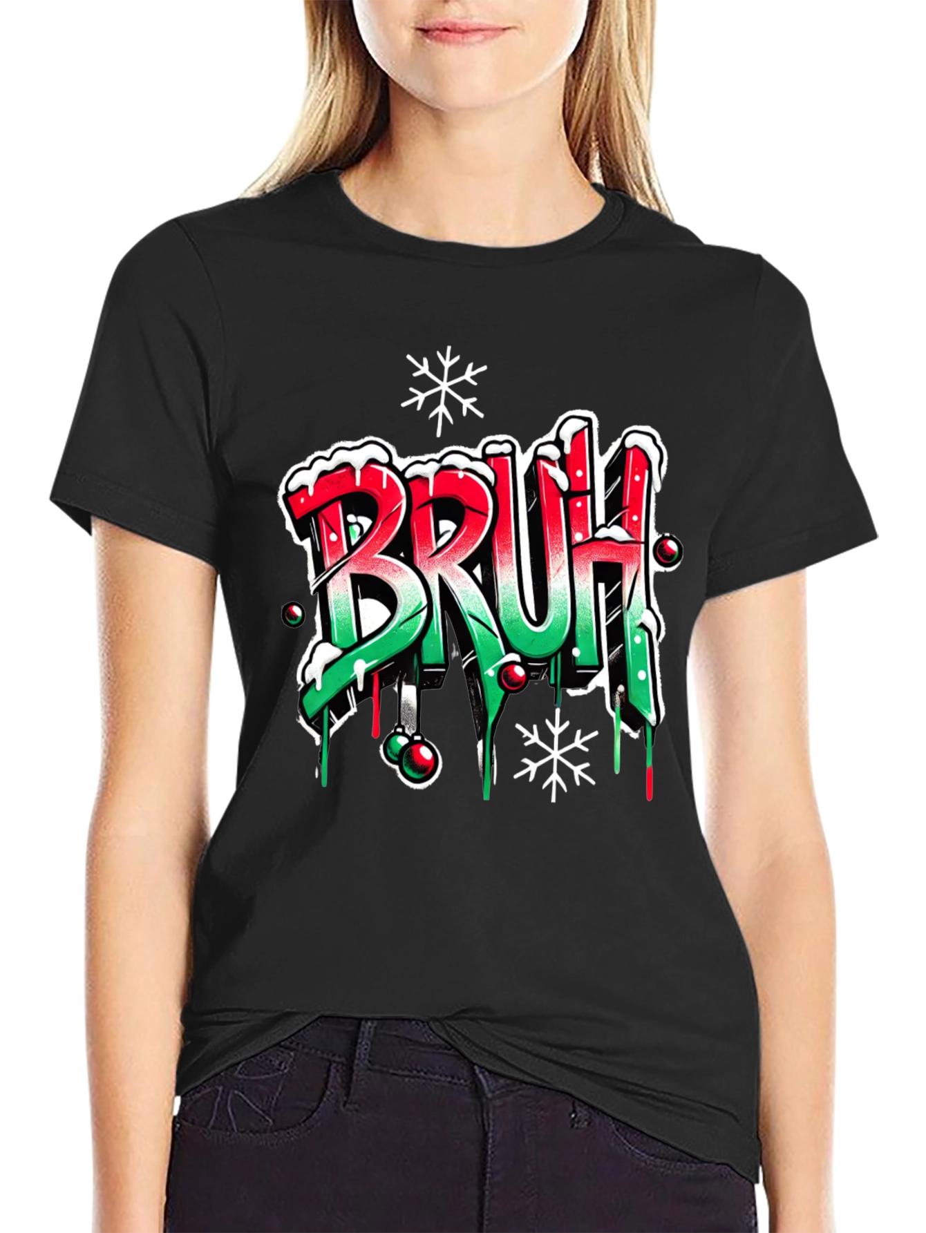 Christmas Bruh Holiday T-Shirt