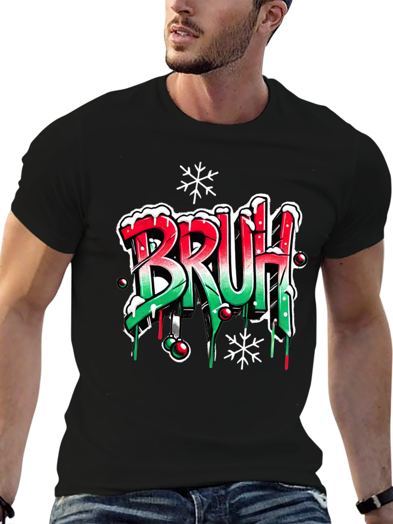 Christmas Bruh Holiday T-Shirt
