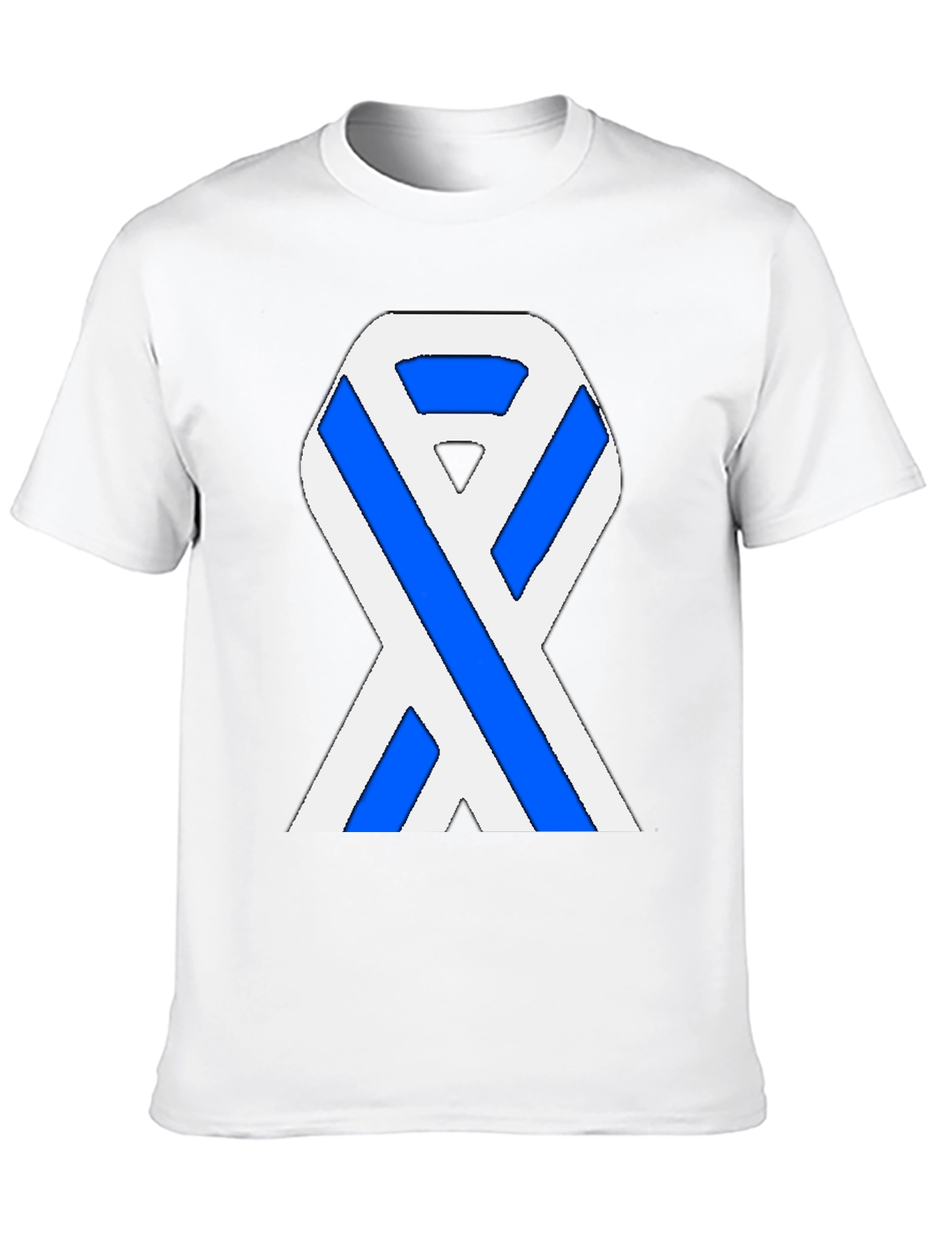 Ribbon Graphic Black T-Shirt