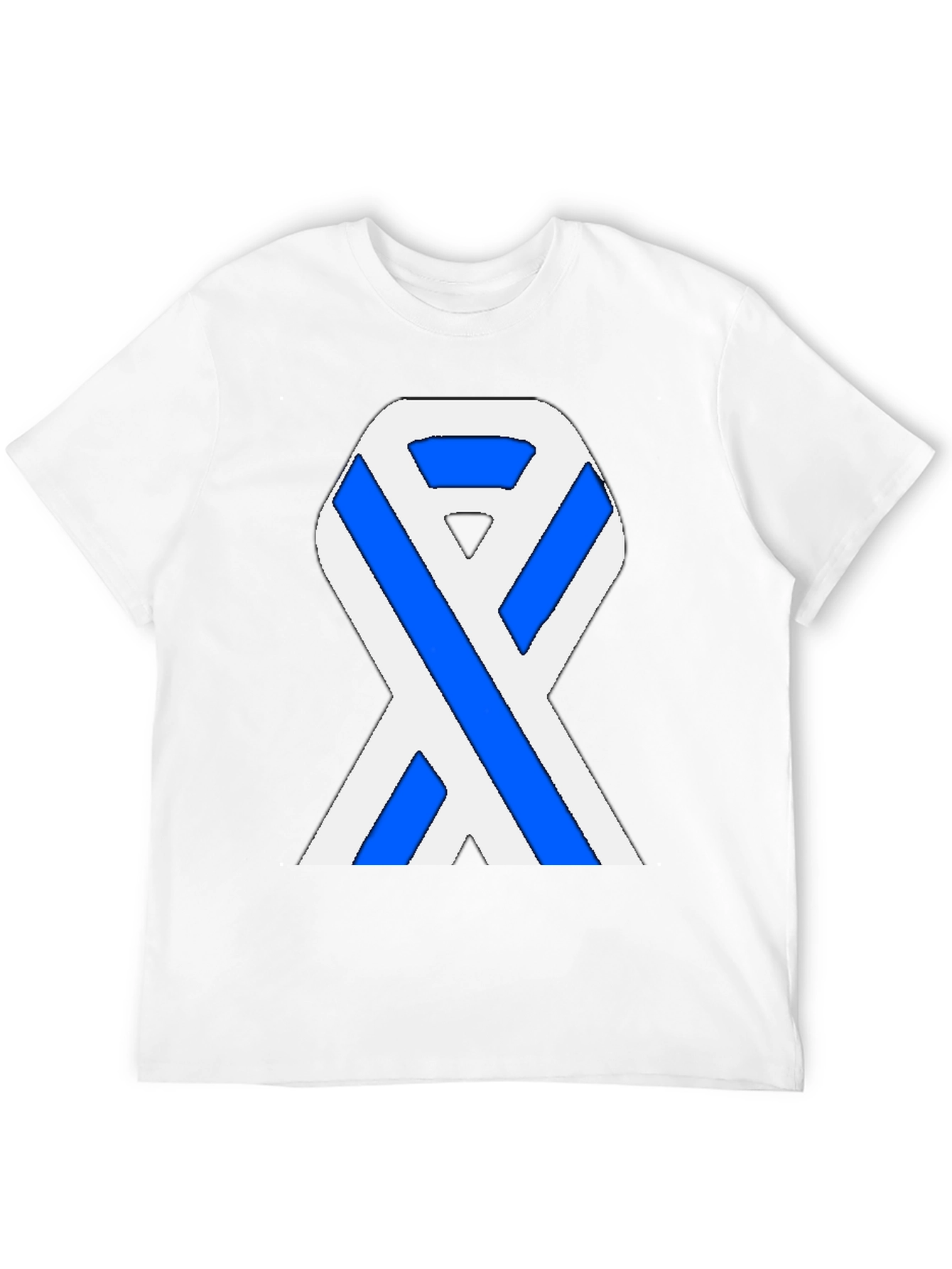 Ribbon Graphic Black T-Shirt