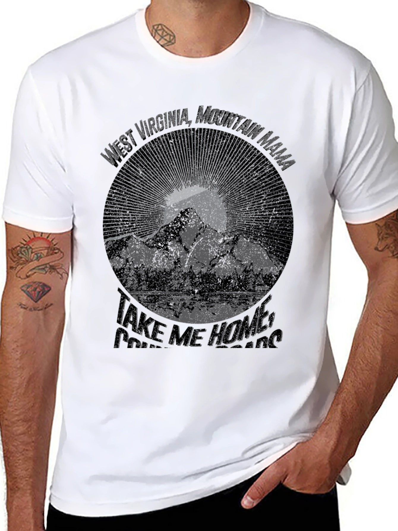 Mountain Mama T-Shirt - West Virginia