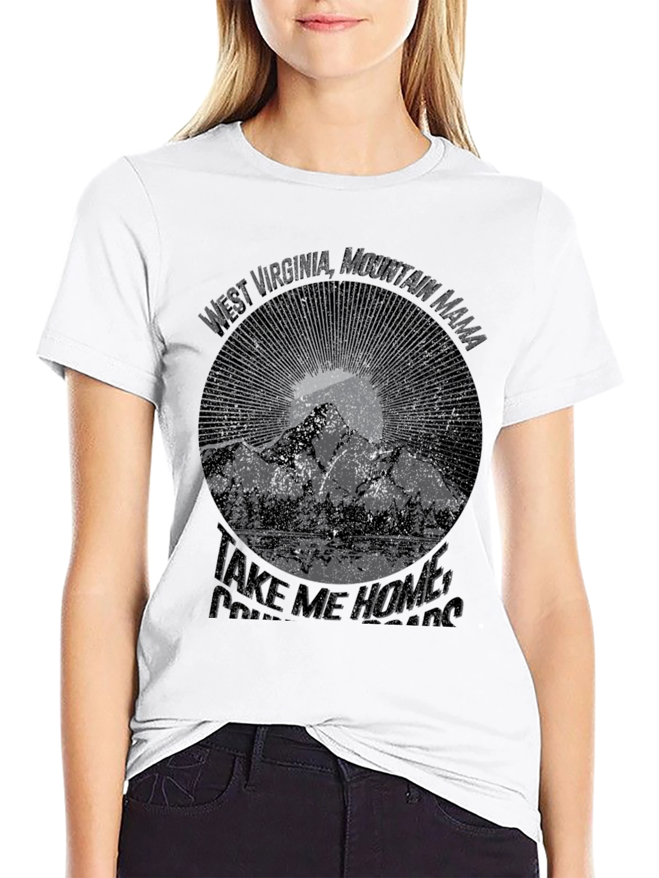 Mountain Mama T-Shirt - West Virginia