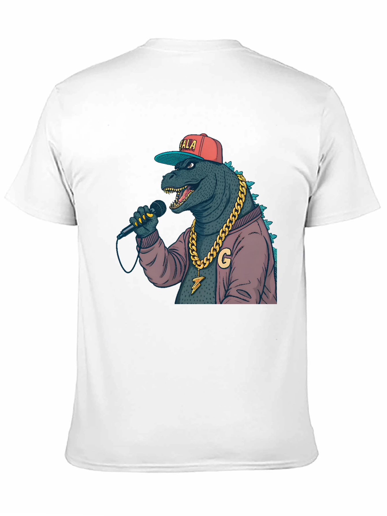 Rapper Godzilla Graphic T-Shirt