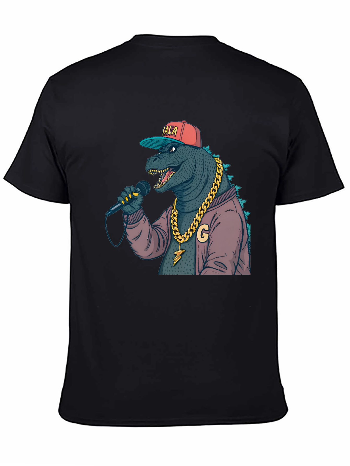 Rapper Godzilla Graphic T-Shirt