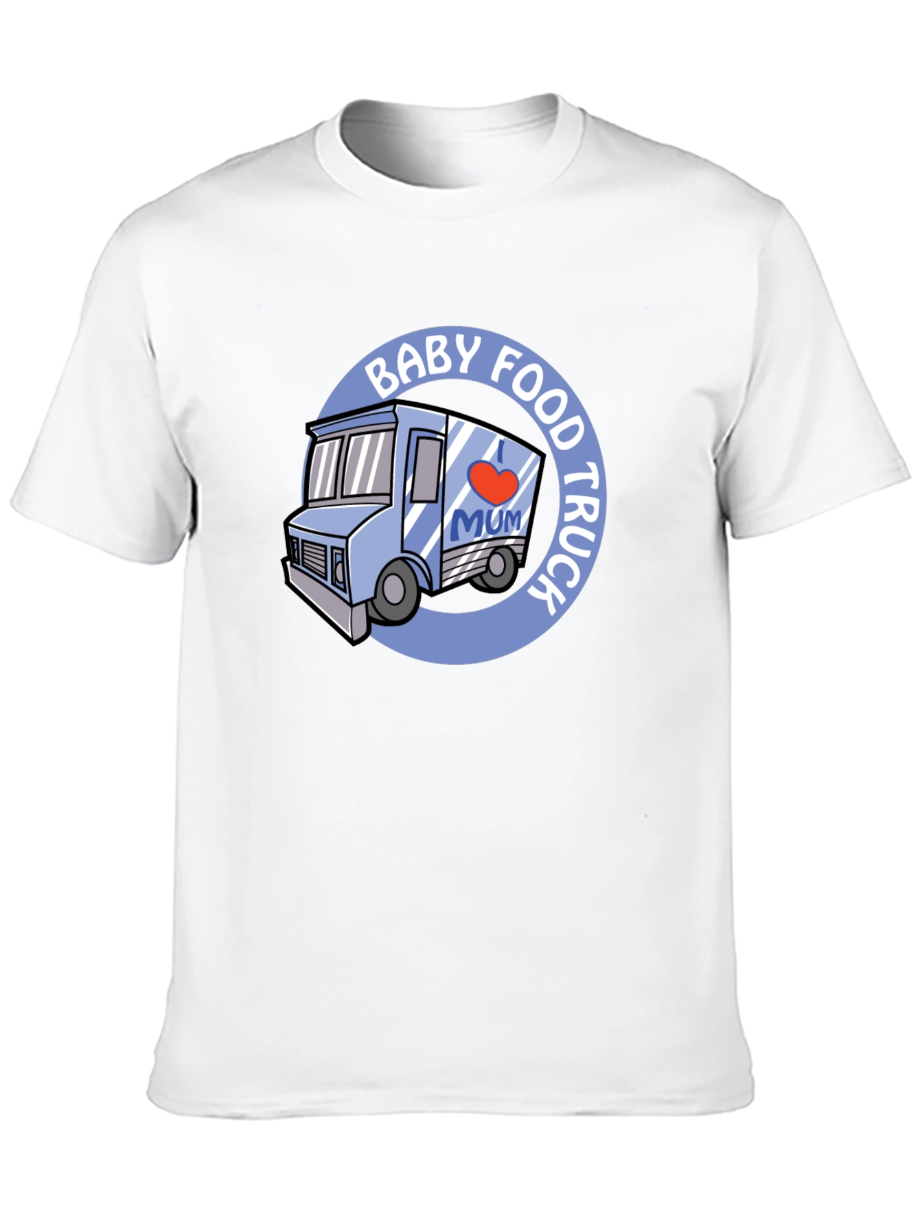 Baby Food Truck Mum T-Shirt