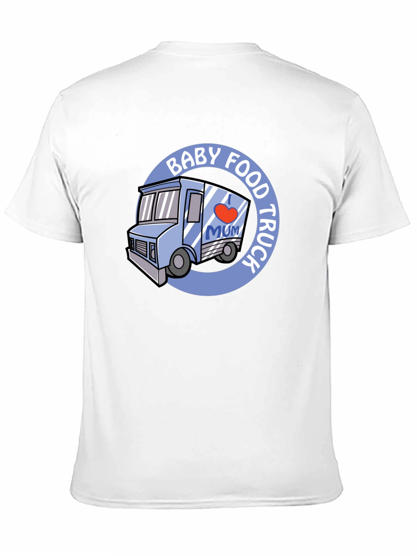 Baby Food Truck Mum T-Shirt
