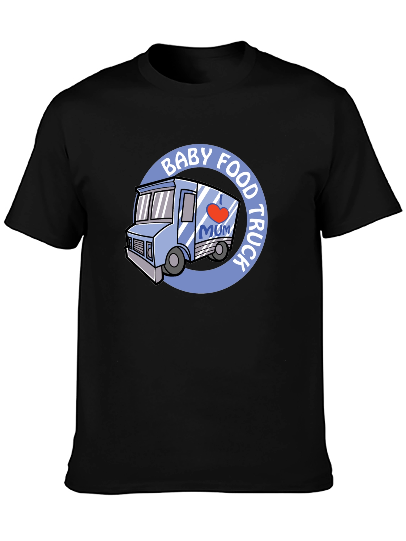 Baby Food Truck Mum T-Shirt