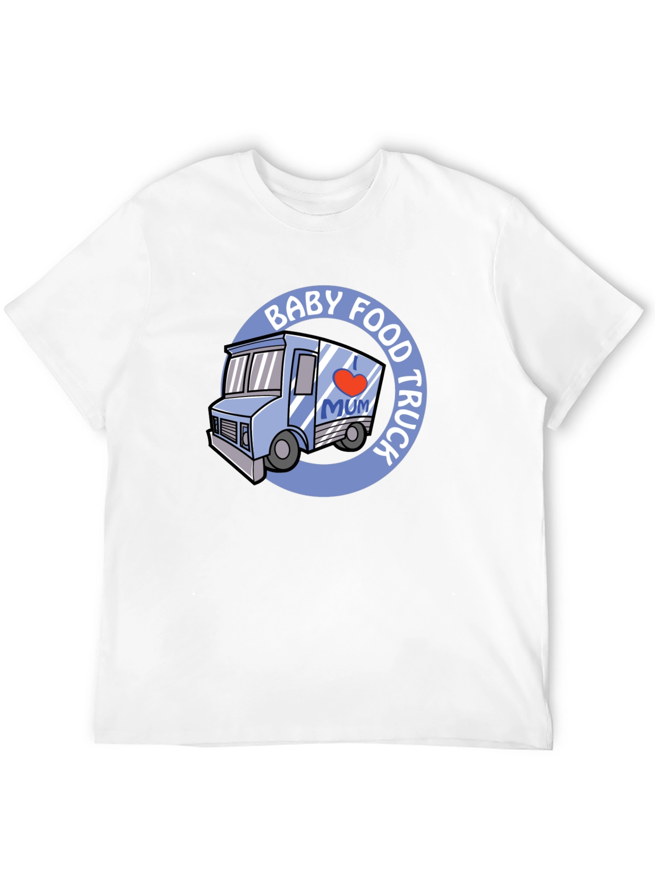 Baby Food Truck Mum T-Shirt