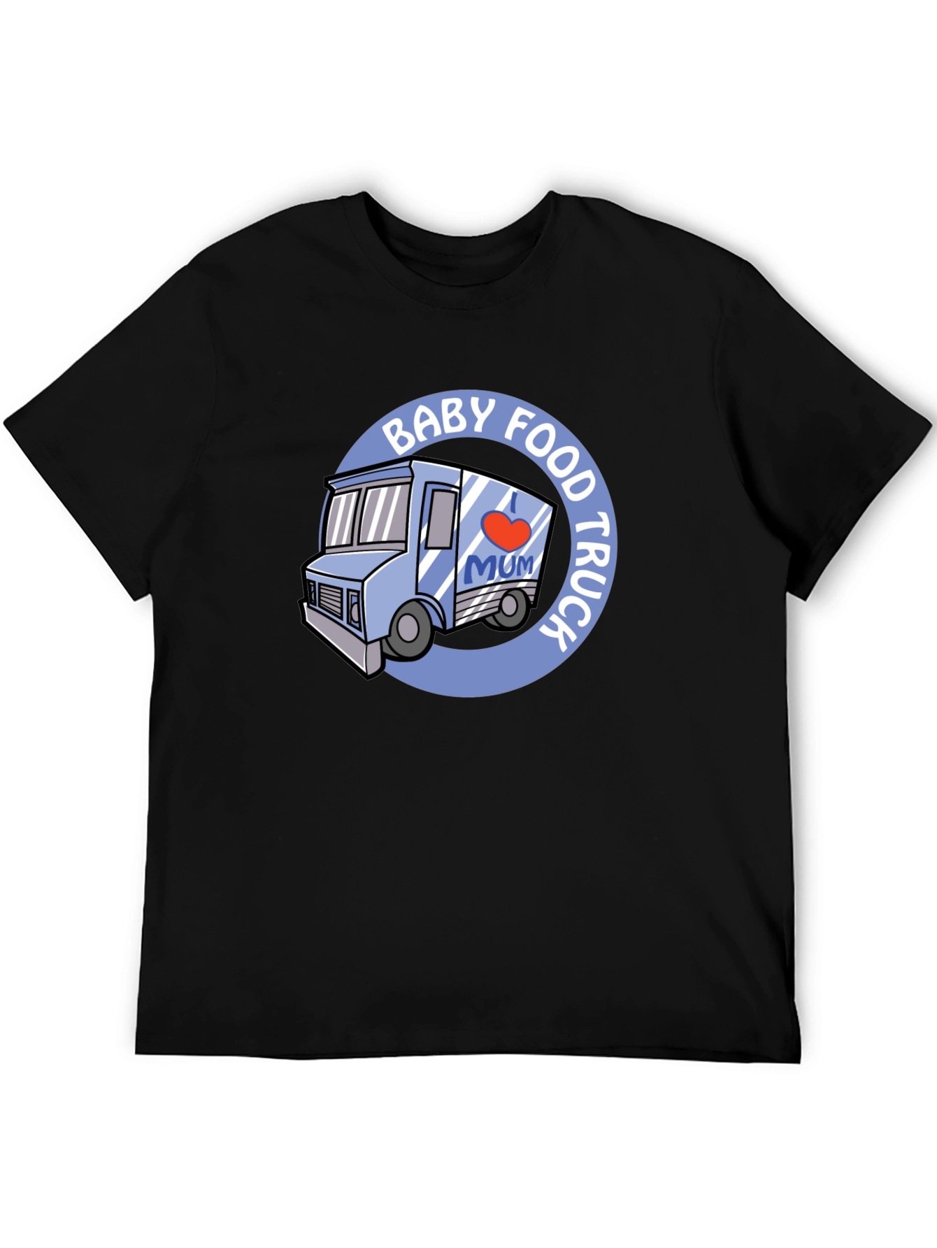 Baby Food Truck Mum T-Shirt